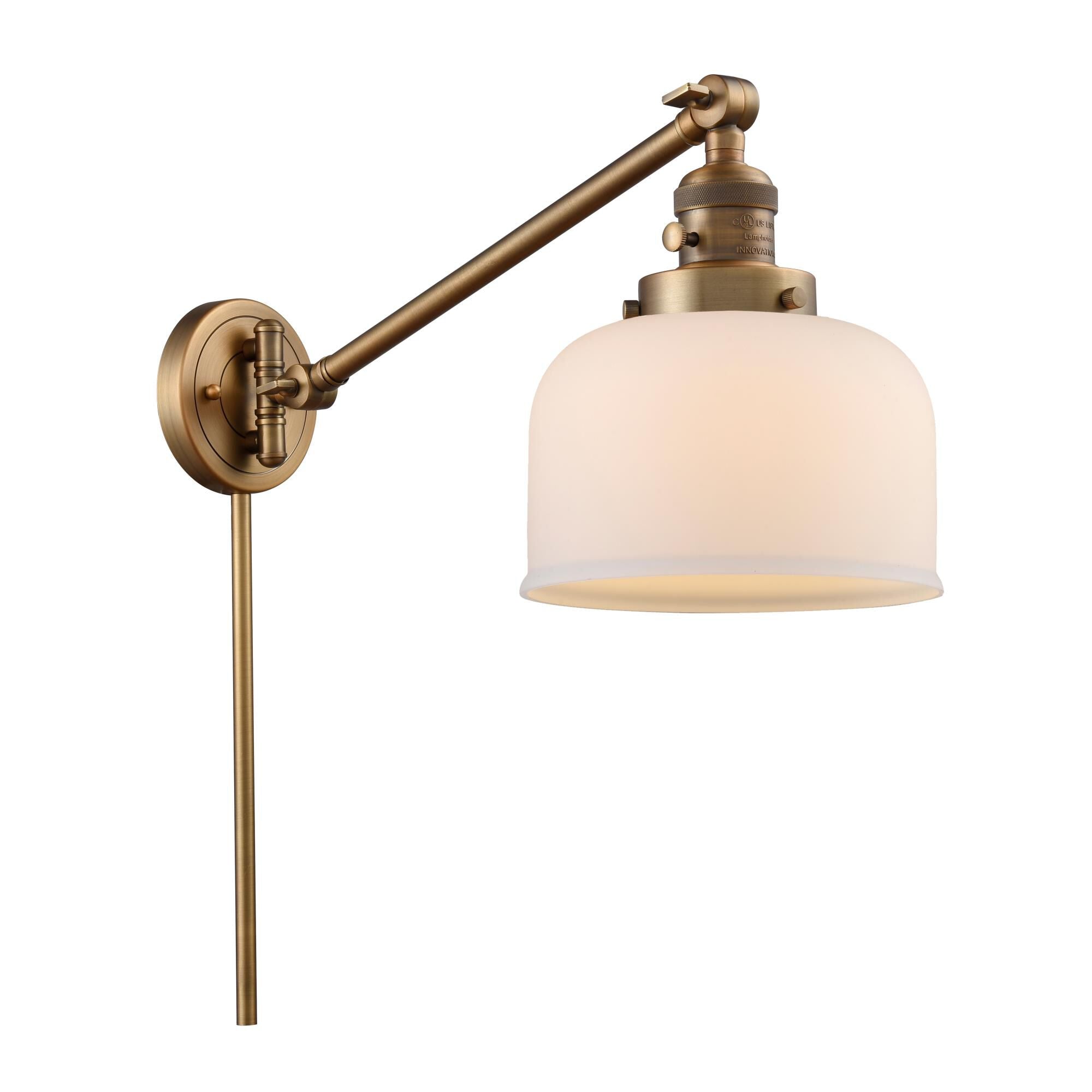 Innovations Lighting Bruno Marashlian Large Bell Wall Swing Lamp Large Bell - 237-BB-G71 - Restoration-Vintage