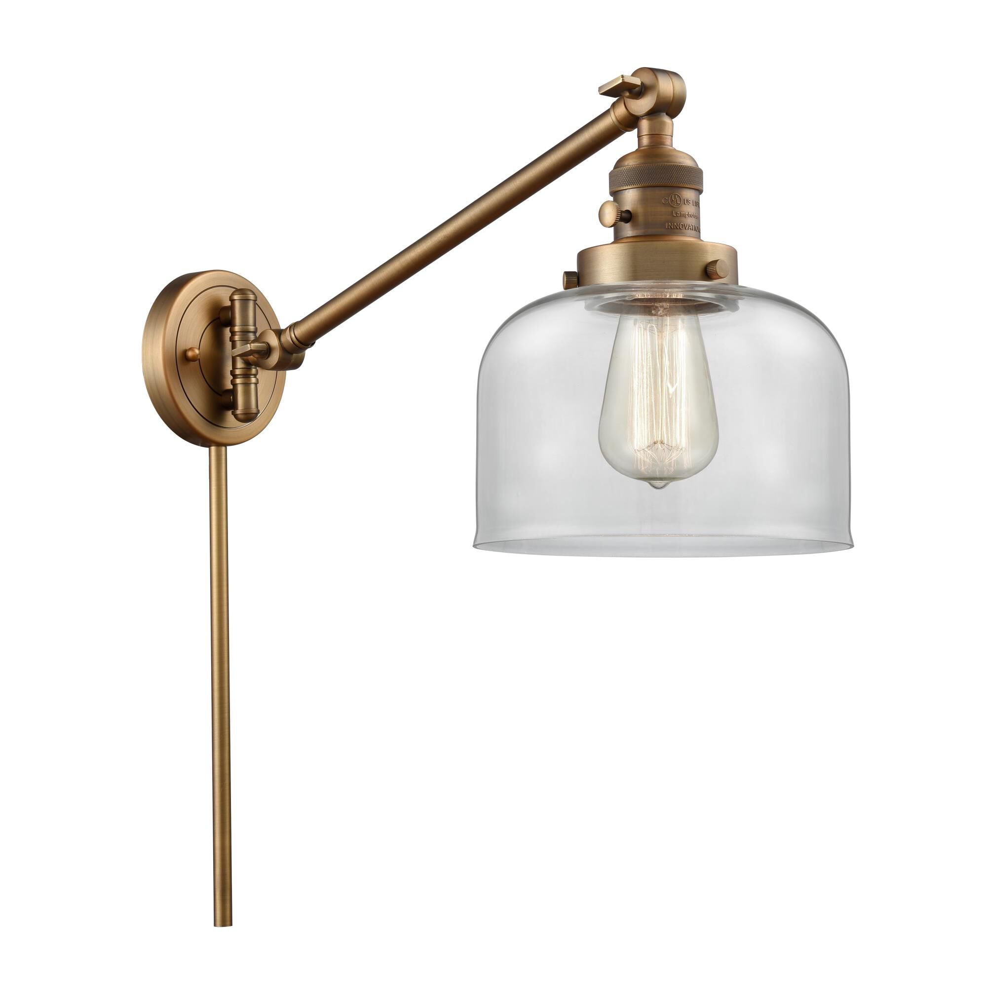 Innovations Lighting Bruno Marashlian Large Bell Wall Swing Lamp Large Bell - 237-BB-G72 - Restoration-Vintage