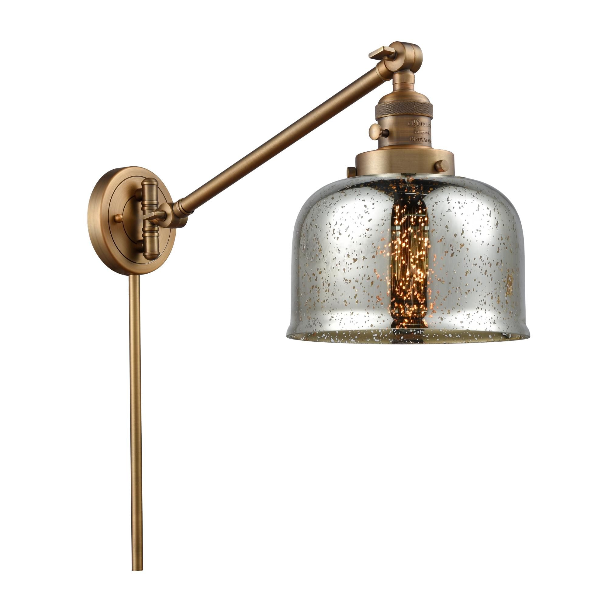 Innovations Lighting Bruno Marashlian Large Bell Wall Swing Lamp Large Bell - 237-BB-G78 - Restoration-Vintage