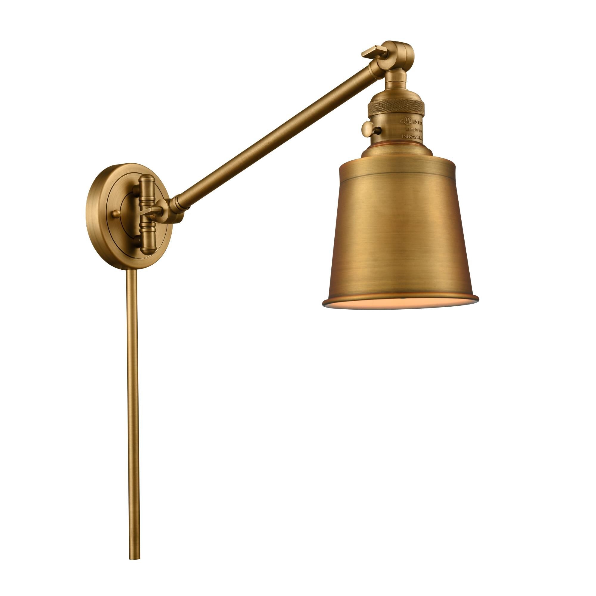 Innovations Lighting Bruno Marashlian Addison Wall Swing Lamp Addison - 237-BB-M9-BB - Restoration-Vintage