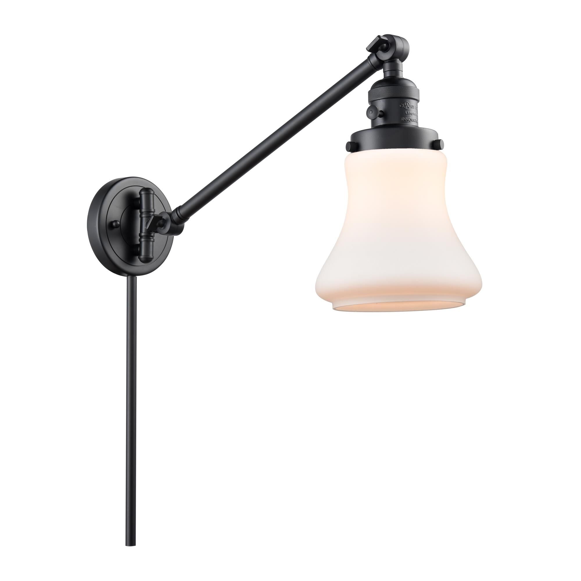 Innovations Lighting Bruno Marashlian Bellmont LED Wall Swing Lamp Bellmont - 237-BK-G191 - Restoration-Vintage