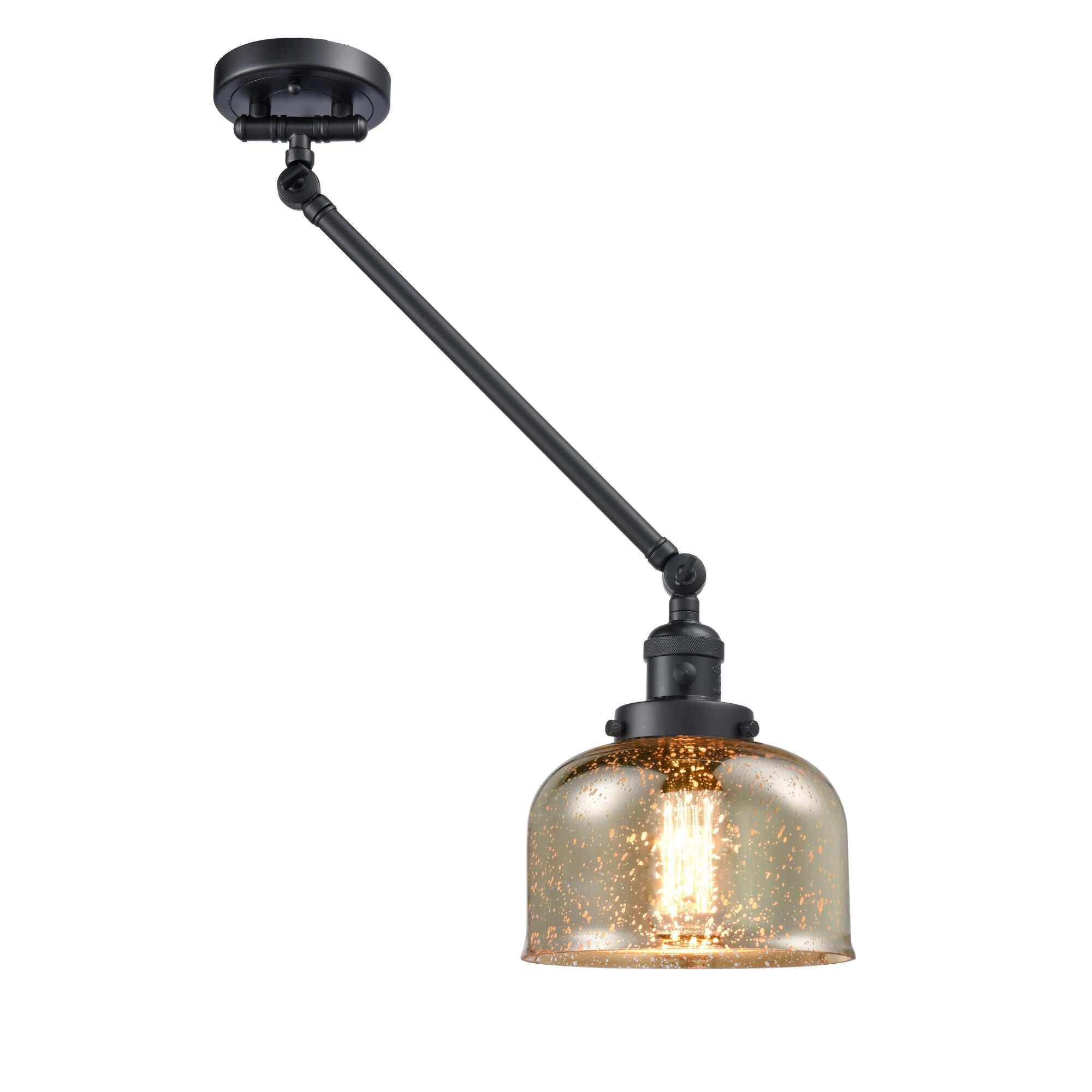 Innovations Lighting Bruno Marashlian Large Bell Wall Swing Lamp Large Bell - 237-BK-G78 - Restoration-Vintage