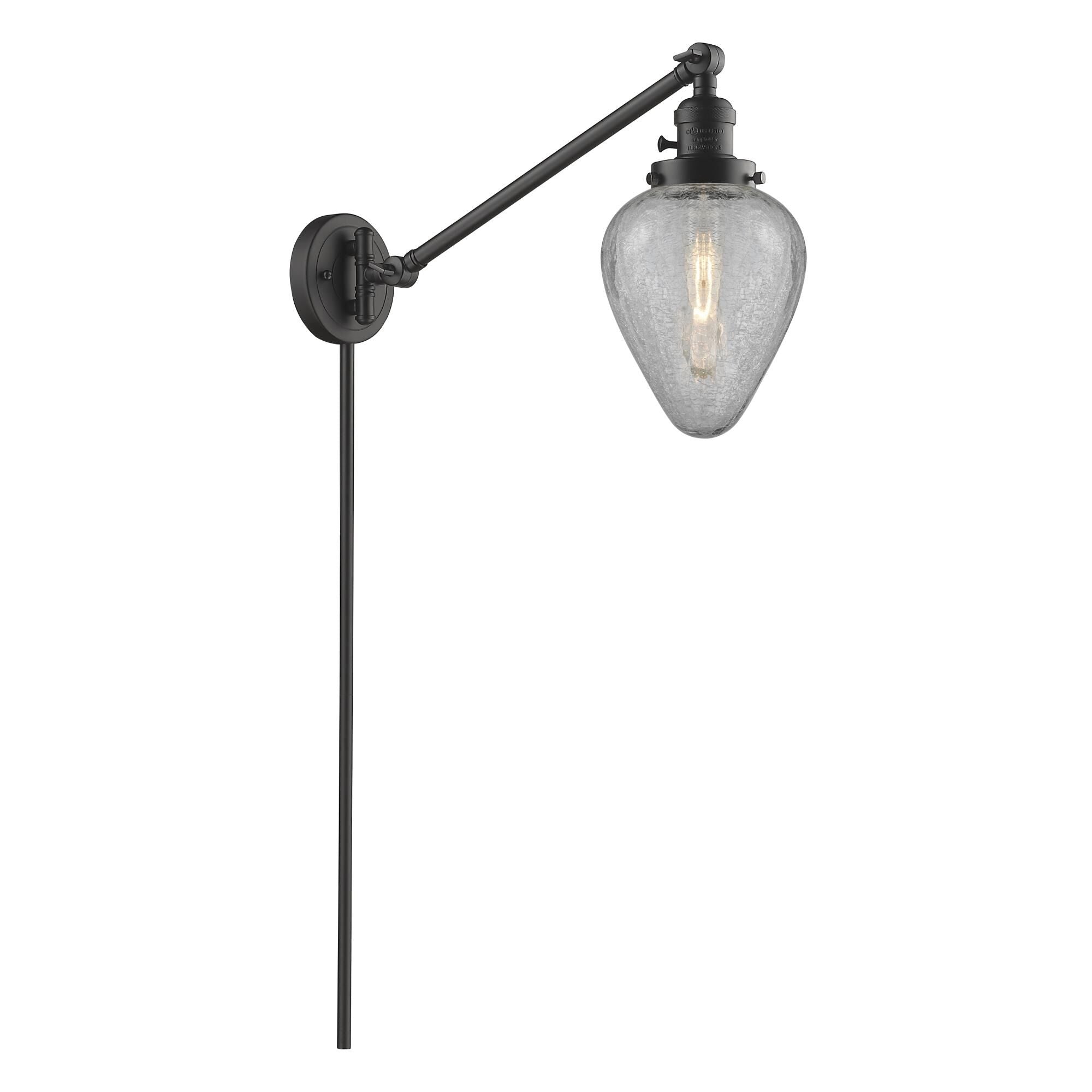 Innovations Lighting Bruno Marashlian Geneseo Wall Swing Lamp Geneseo - 237-OB-G165 - Restoration-Vintage