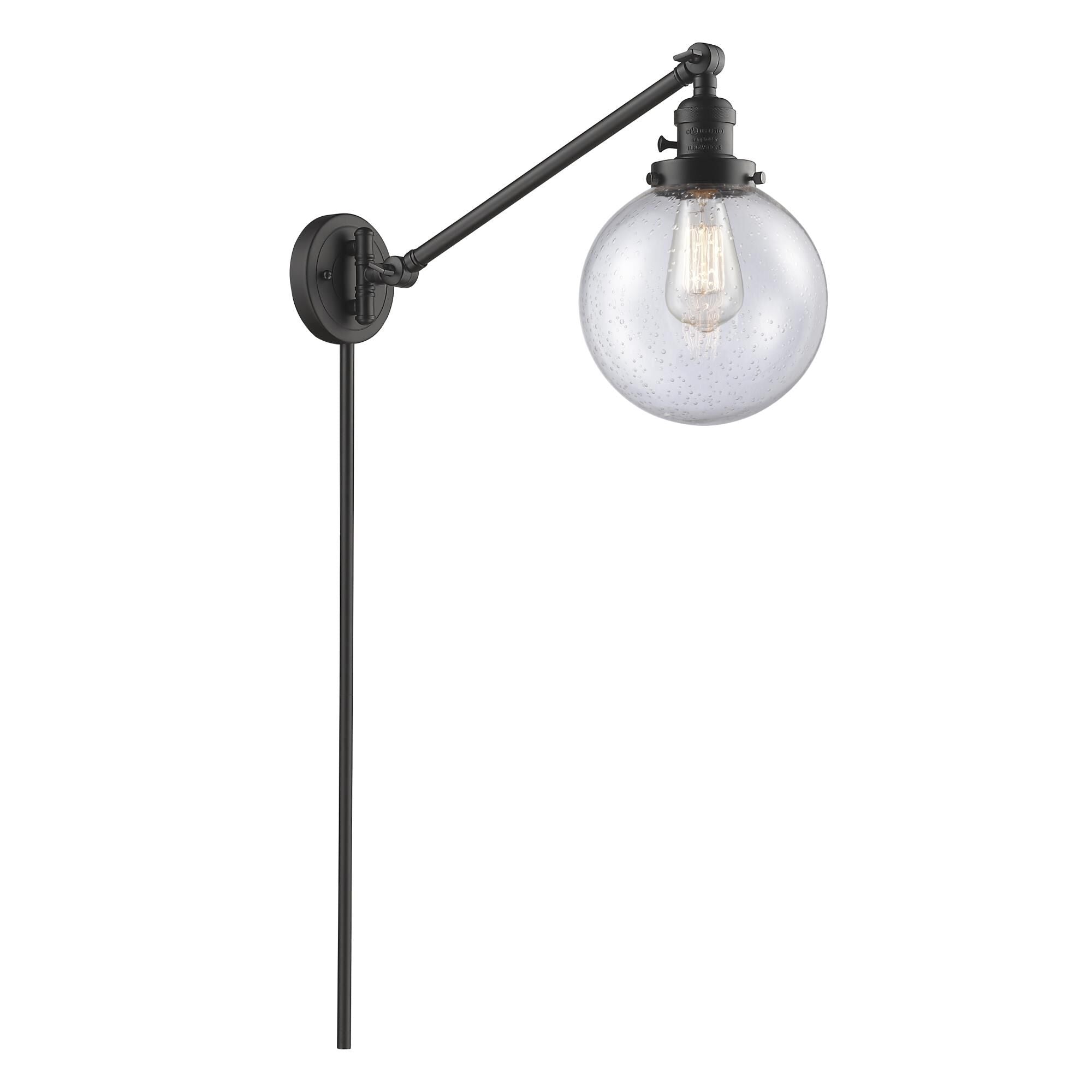 Innovations Lighting Bruno Marashlian Beacon Wall Swing Lamp Beacon - 237-OB-G204-8 - Transitional