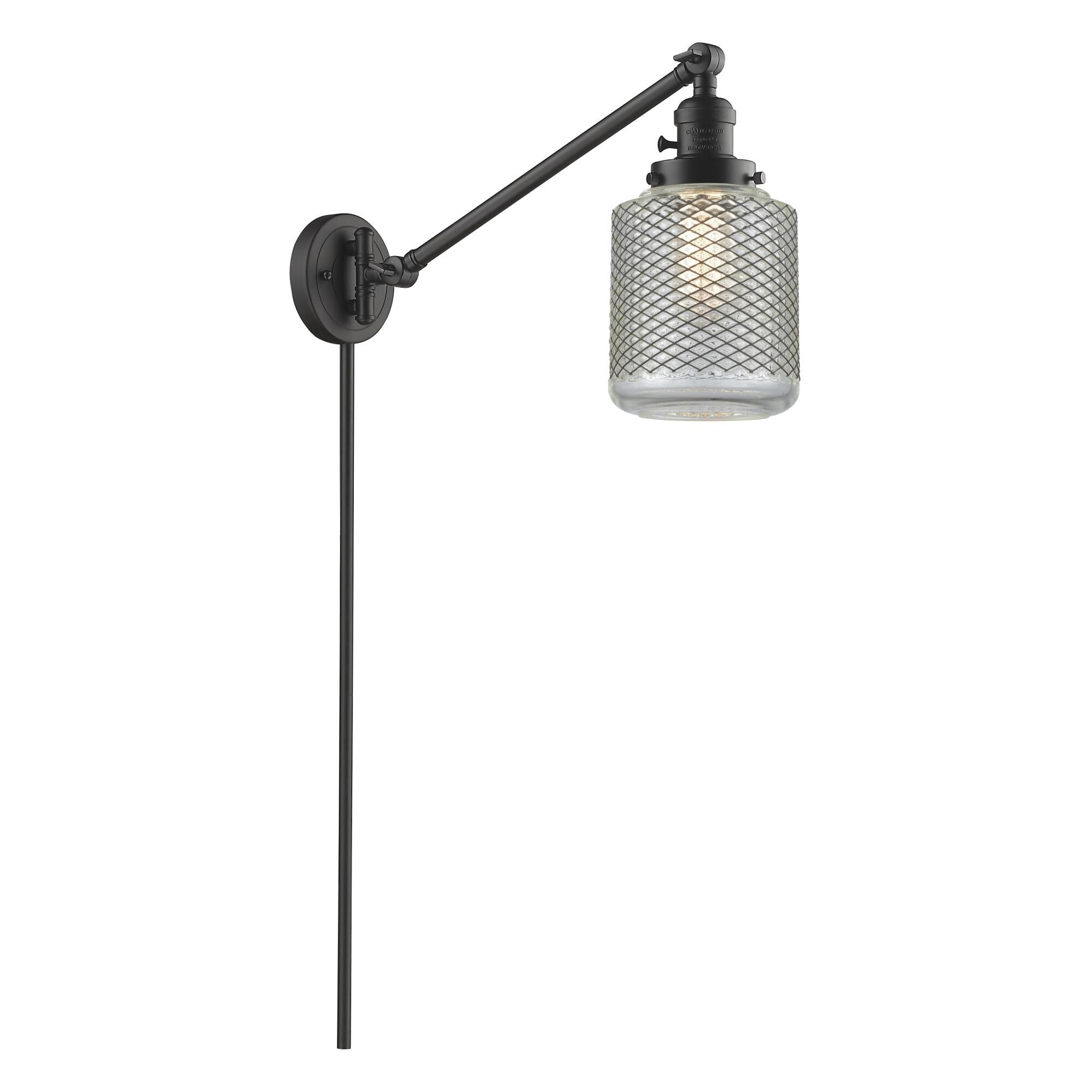 Innovations Lighting Bruno Marashlian Stanton Wall Swing Lamp Stanton - 237-OB-G262 - Restoration-Vintage