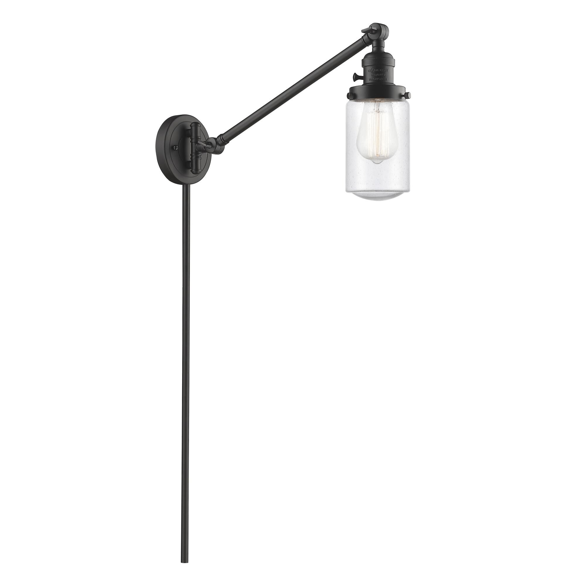 Innovations Lighting Bruno Marashlian Dover Wall Swing Lamp Dover - 237-OB-G314 - Traditional