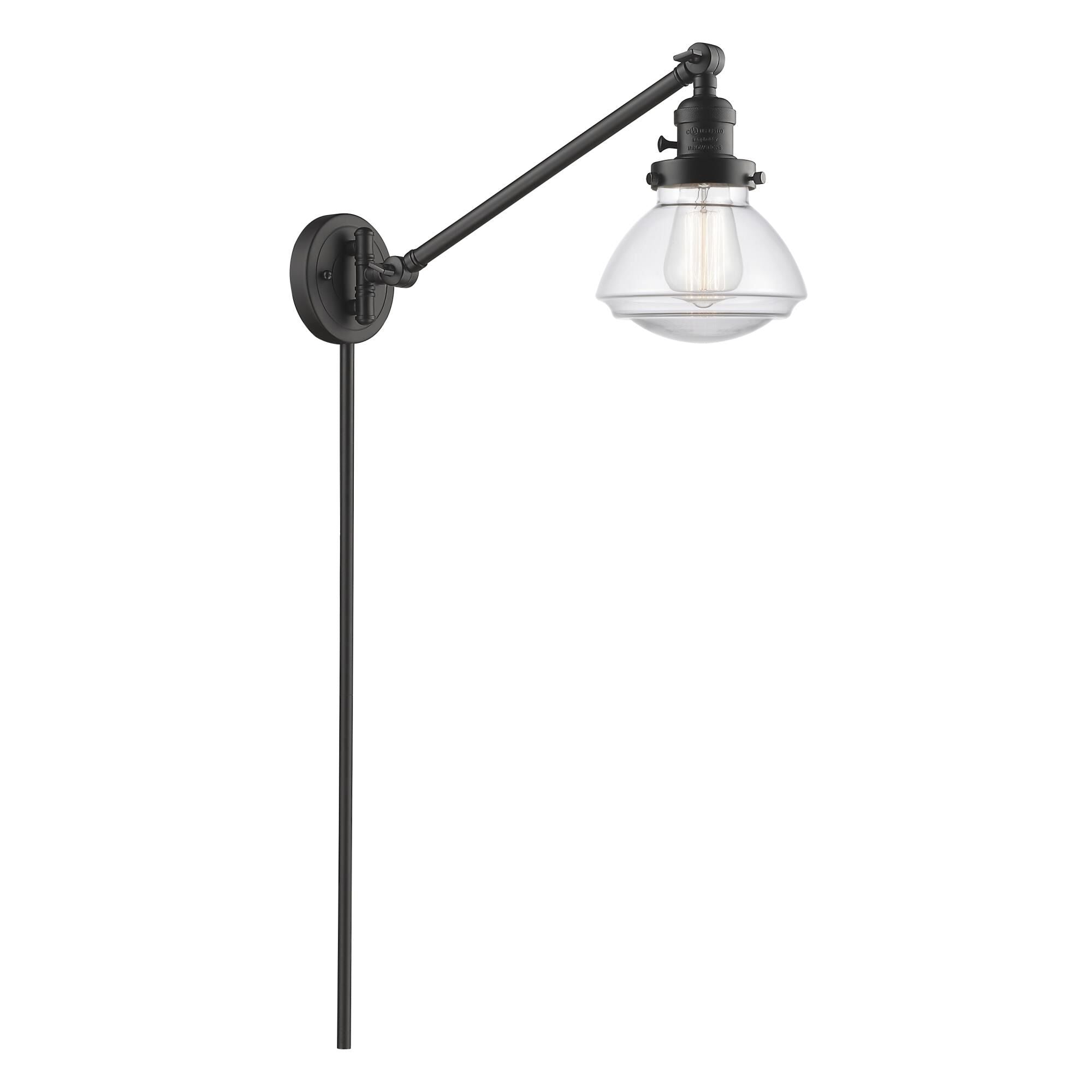 Innovations Lighting Bruno Marashlian Olean Wall Swing Lamp Olean - 237-OB-G322 - Traditional