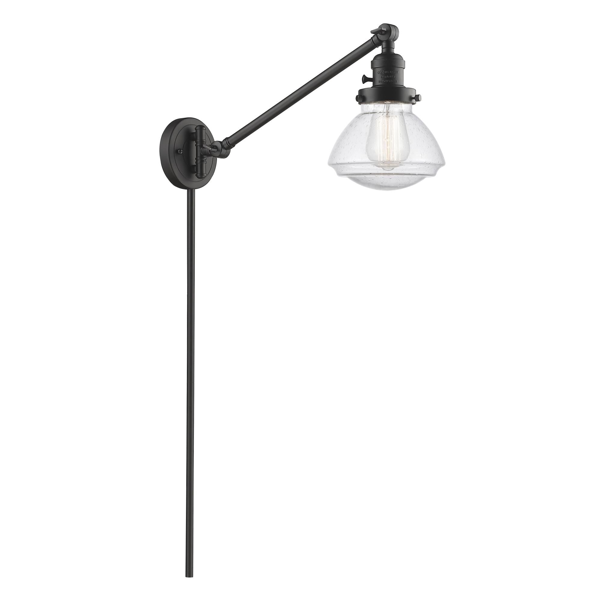 Innovations Lighting Bruno Marashlian Olean Wall Swing Lamp Olean - 237-OB-G324 - Traditional