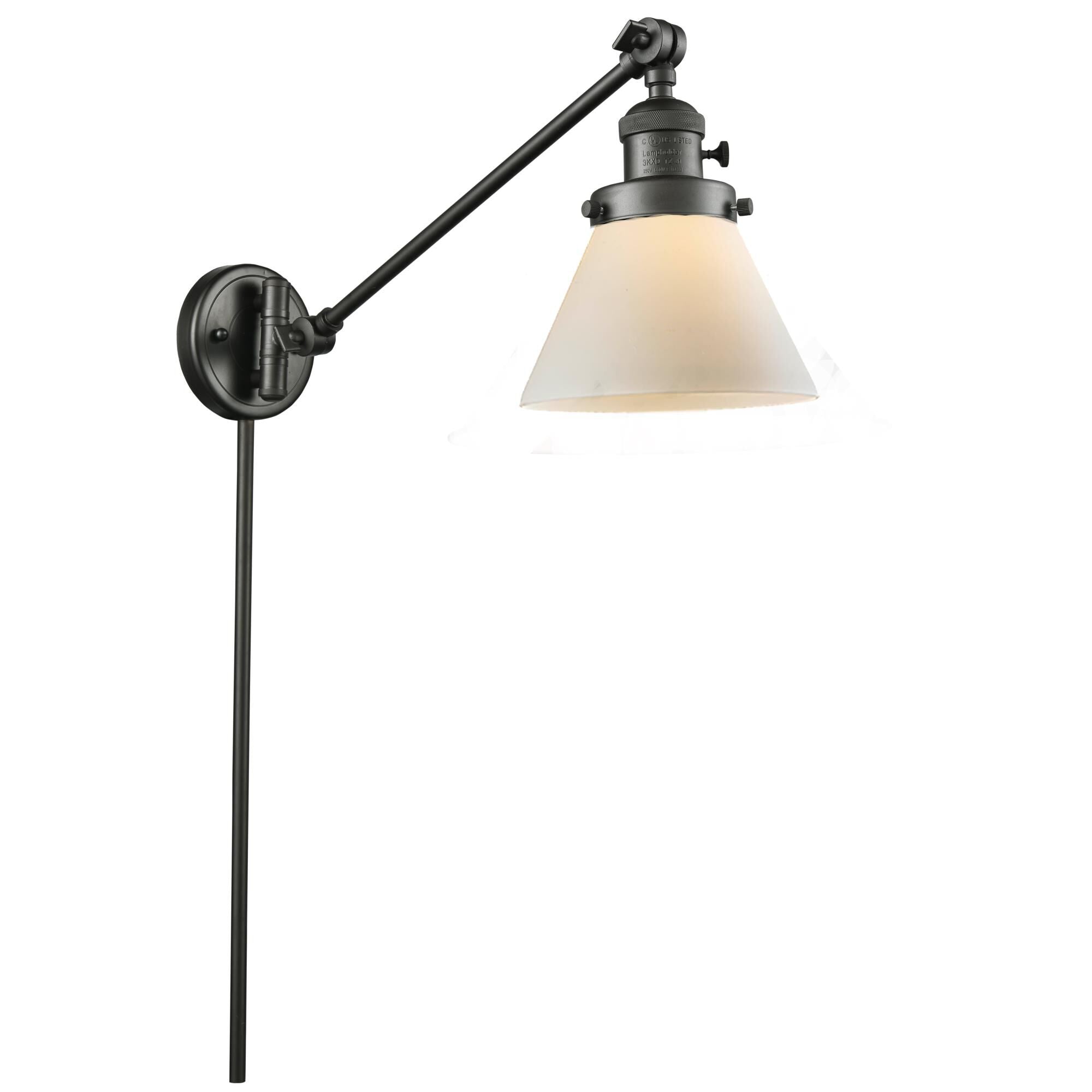 Innovations Lighting Bruno Marashlian Large Cone Wall Swing Lamp Large Cone - 237-OB-G41 - Restoration-Vintage