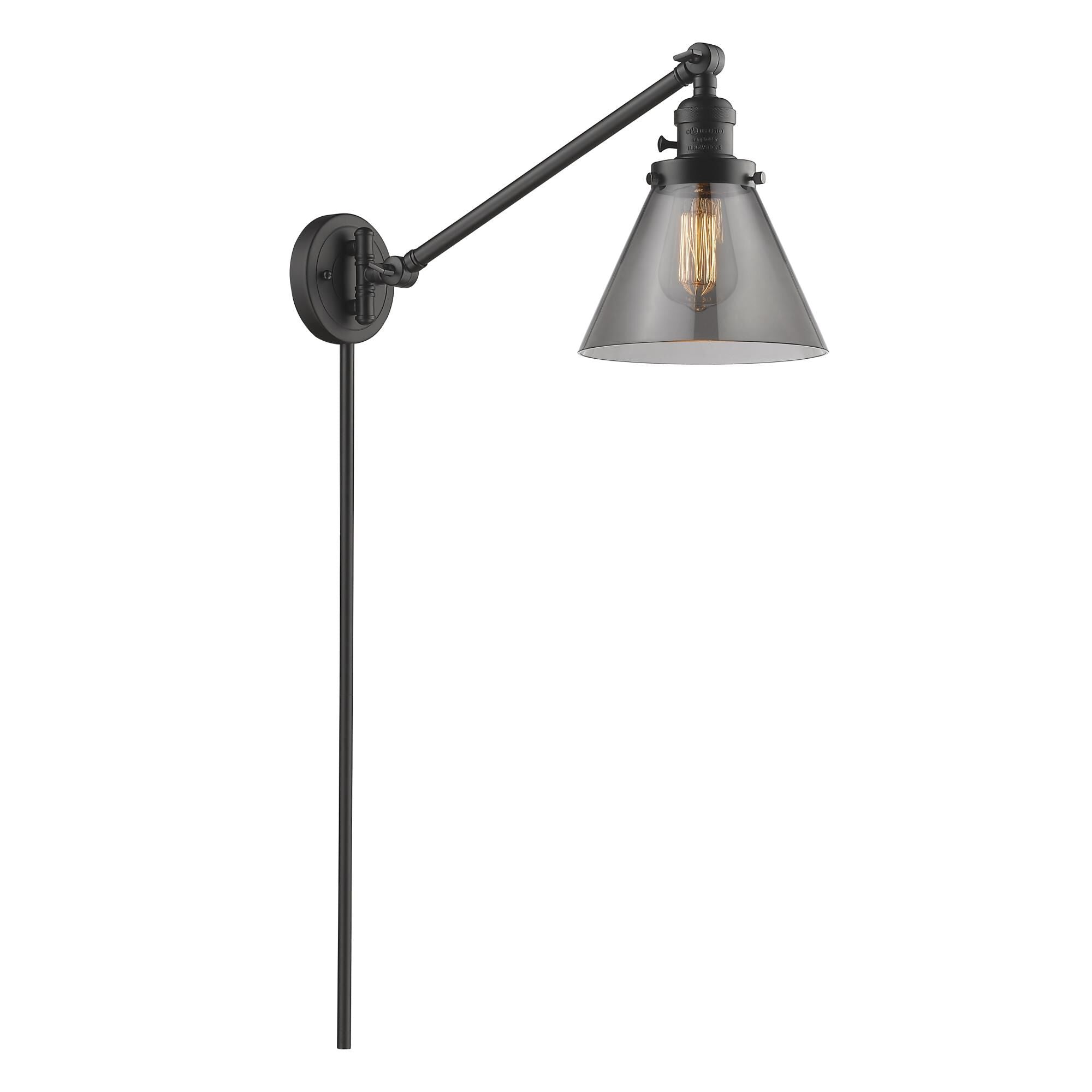 Innovations Lighting Bruno Marashlian Large Cone Wall Swing Lamp Large Cone - 237-OB-G43 - Restoration-Vintage