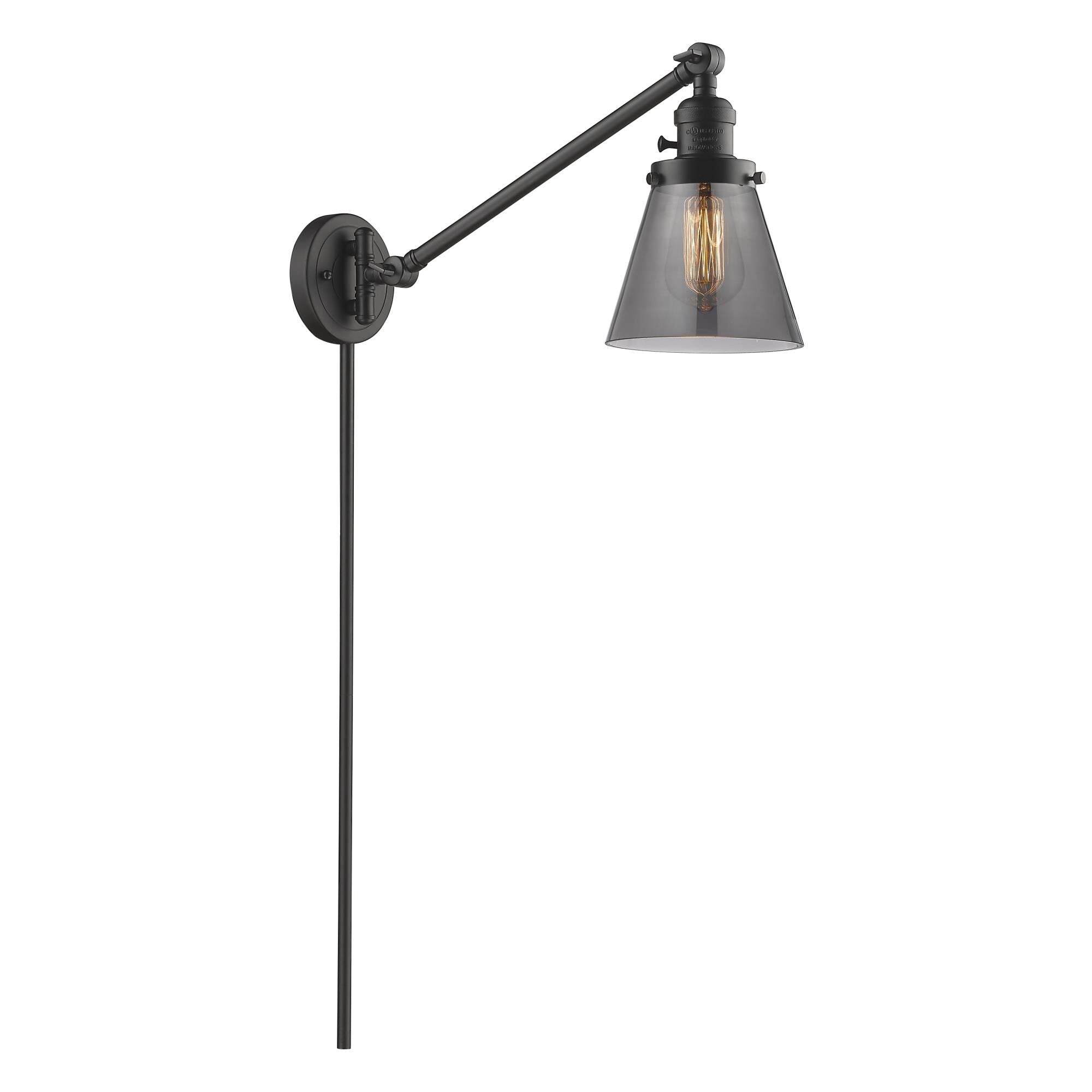 Innovations Lighting Bruno Marashlian Small Cone Wall Swing Lamp Small Cone - 237-OB-G63 - Restoration-Vintage