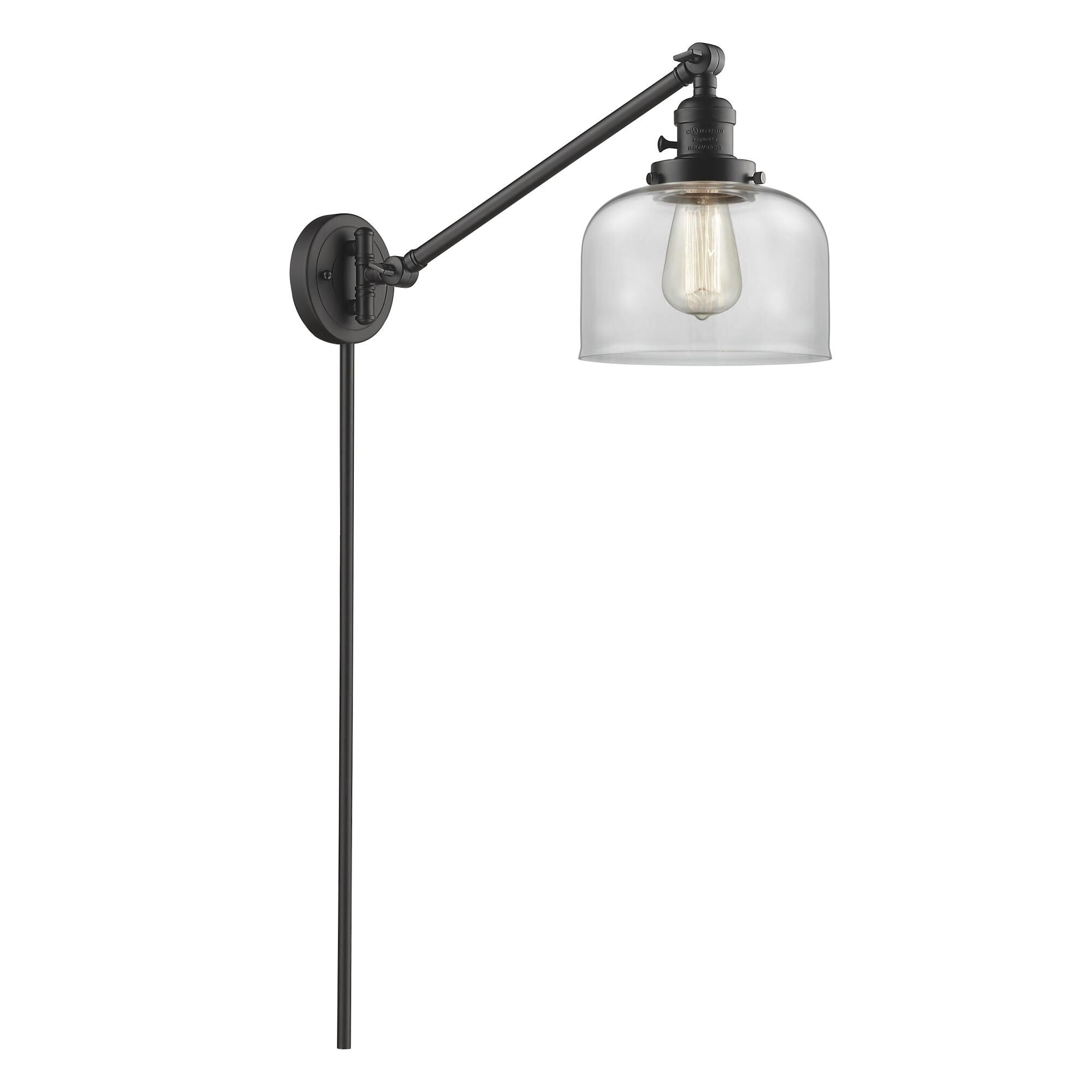 Innovations Lighting Bruno Marashlian Large Bell Wall Swing Lamp Large Bell - 237-OB-G72 - Restoration-Vintage