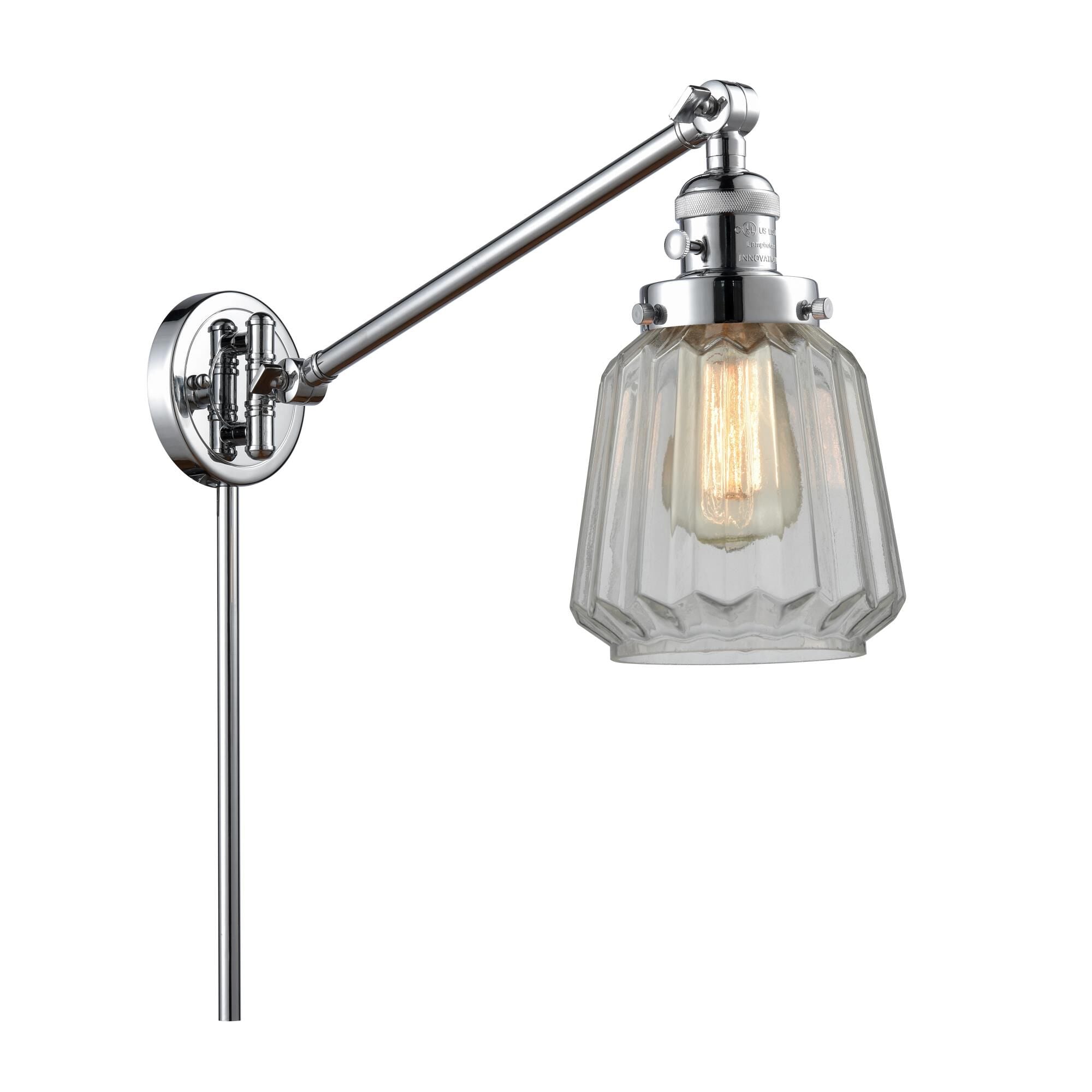 Innovations Lighting Bruno Marashlian Chatham Wall Swing Lamp Chatham - 237-PC-G142 - Restoration-Vintage