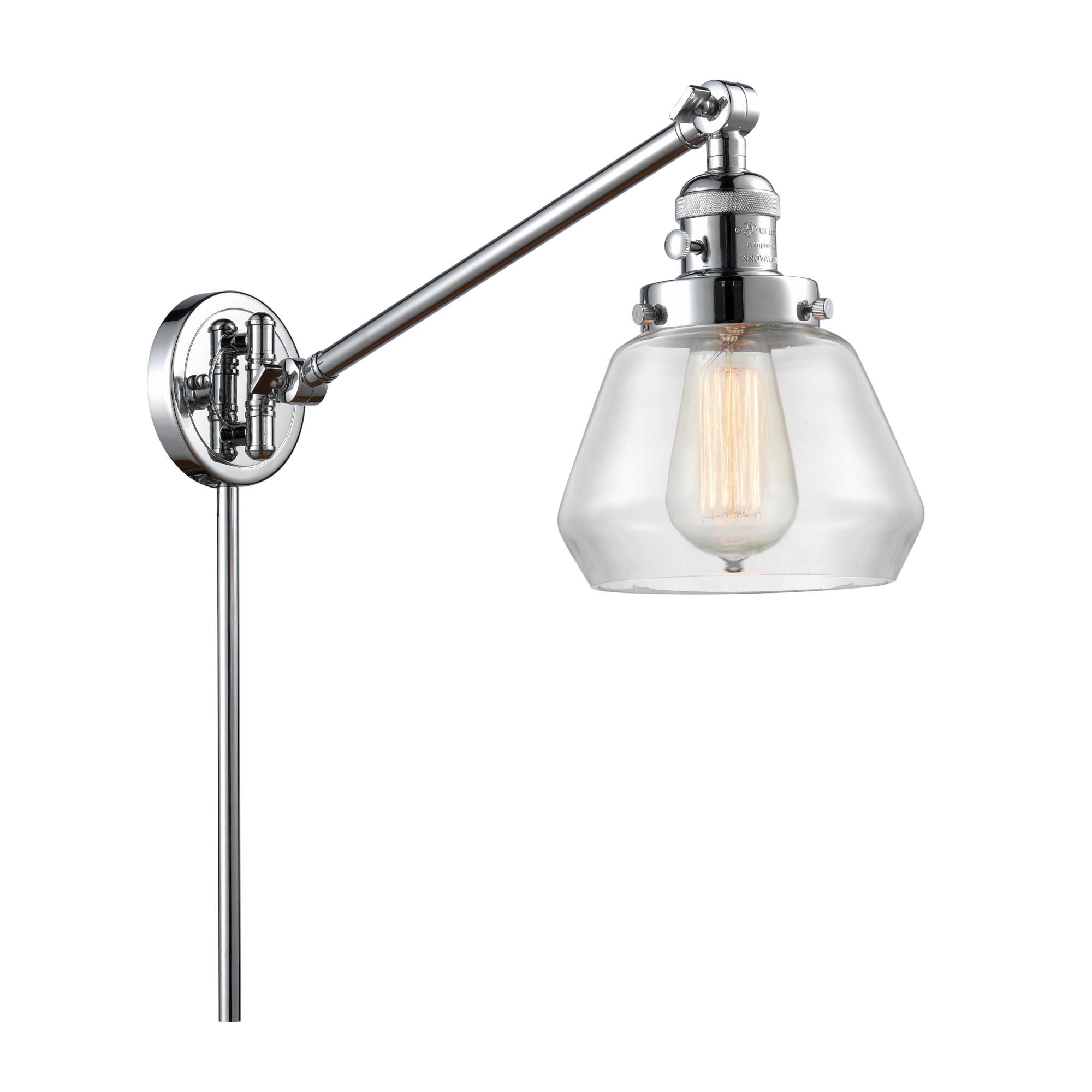 Innovations Lighting Bruno Marashlian Fulton Wall Swing Lamp Fulton - 237-PC-G172 - Restoration-Vintage