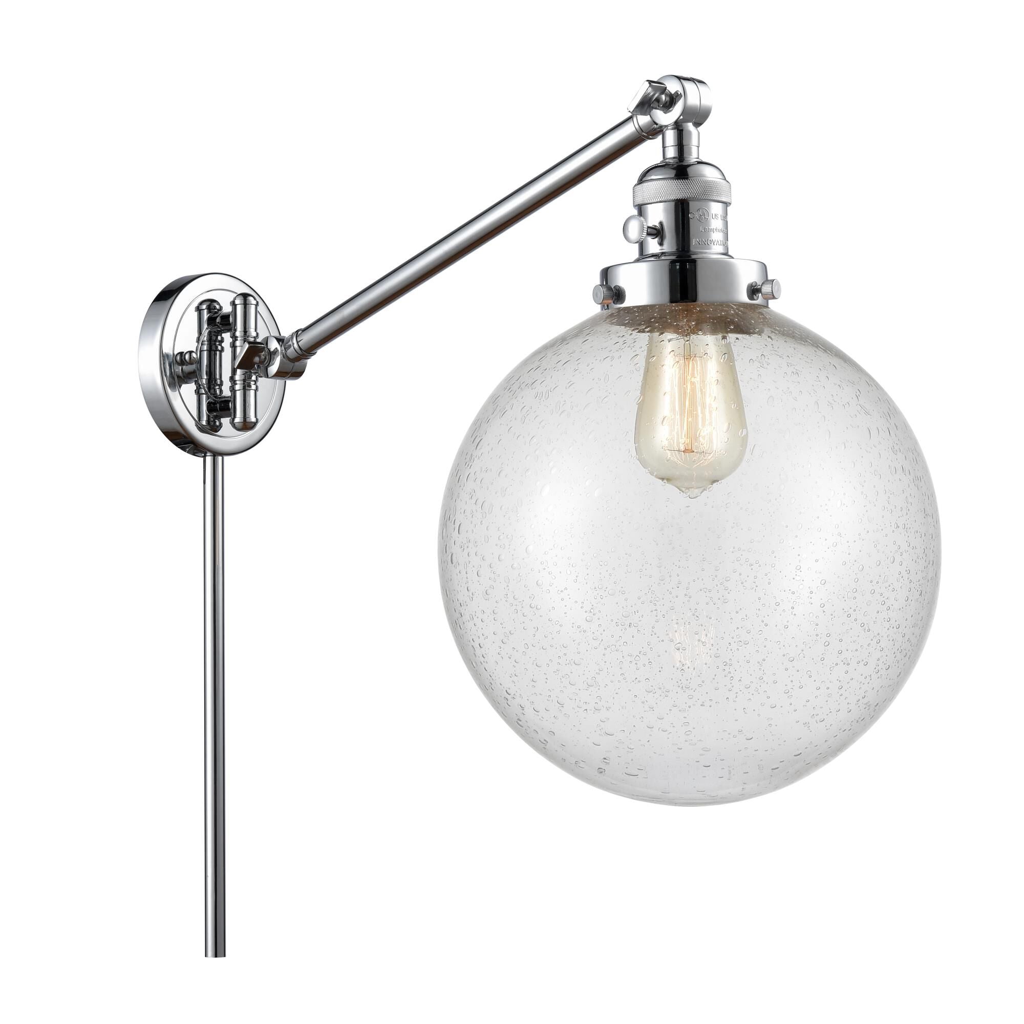 Innovations Lighting Bruno Marashlian Beacon Wall Swing Lamp Beacon - 237-PC-G204-10 - Transitional