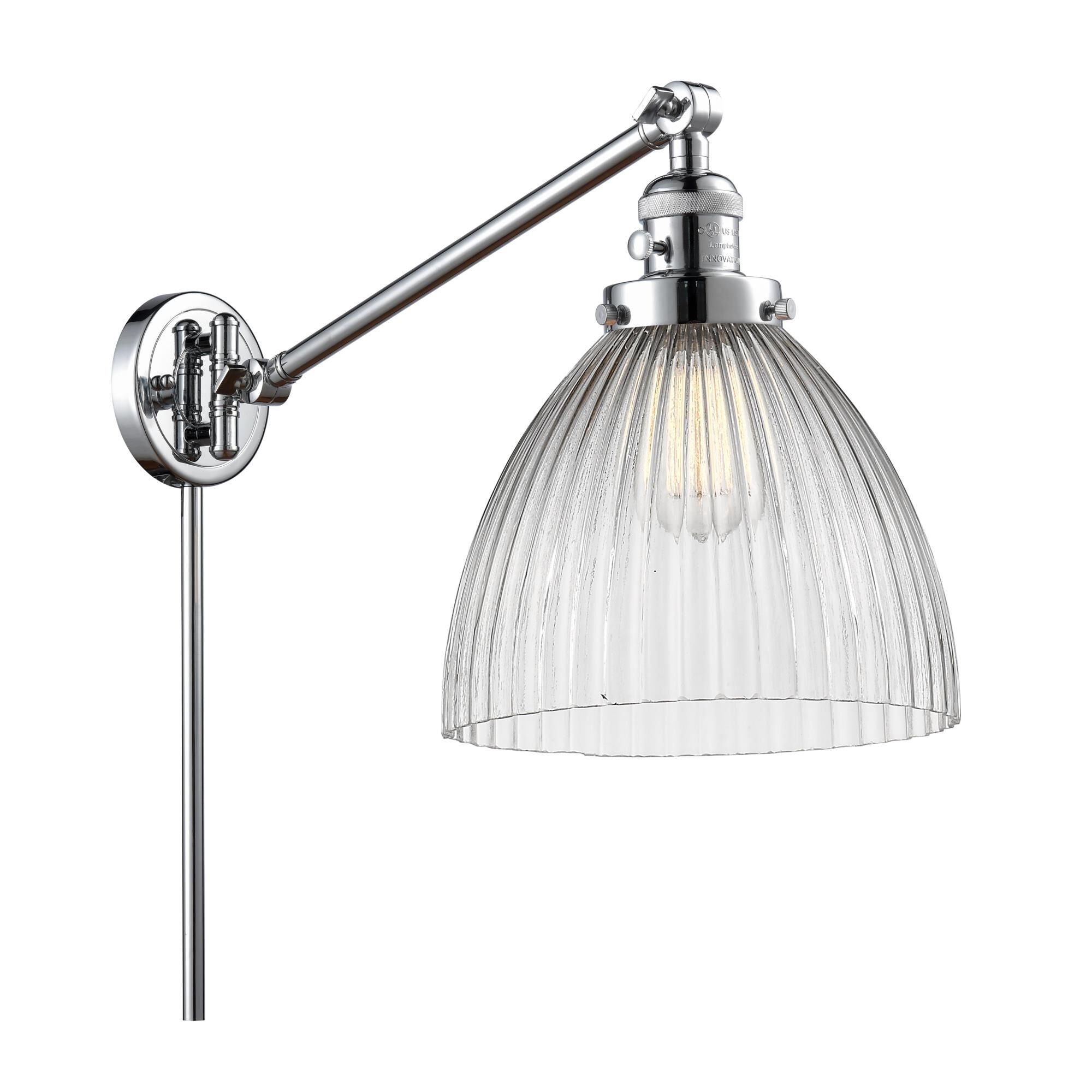 Innovations Lighting Bruno Marashlian Seneca Falls Wall Swing Lamp Seneca Falls - 237-PC-G222 - Restoration-Vintage