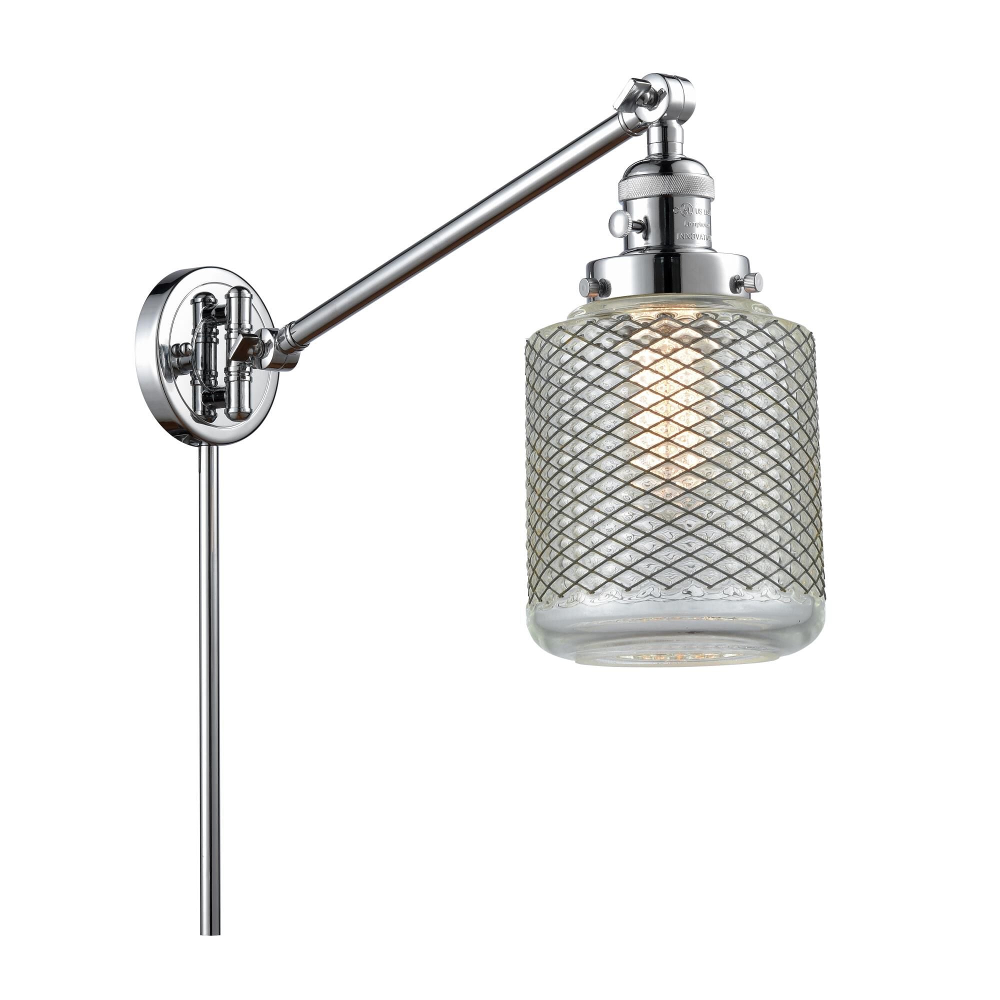 Innovations Lighting Bruno Marashlian Stanton Wall Swing Lamp Stanton - 237-PC-G262 - Restoration-Vintage