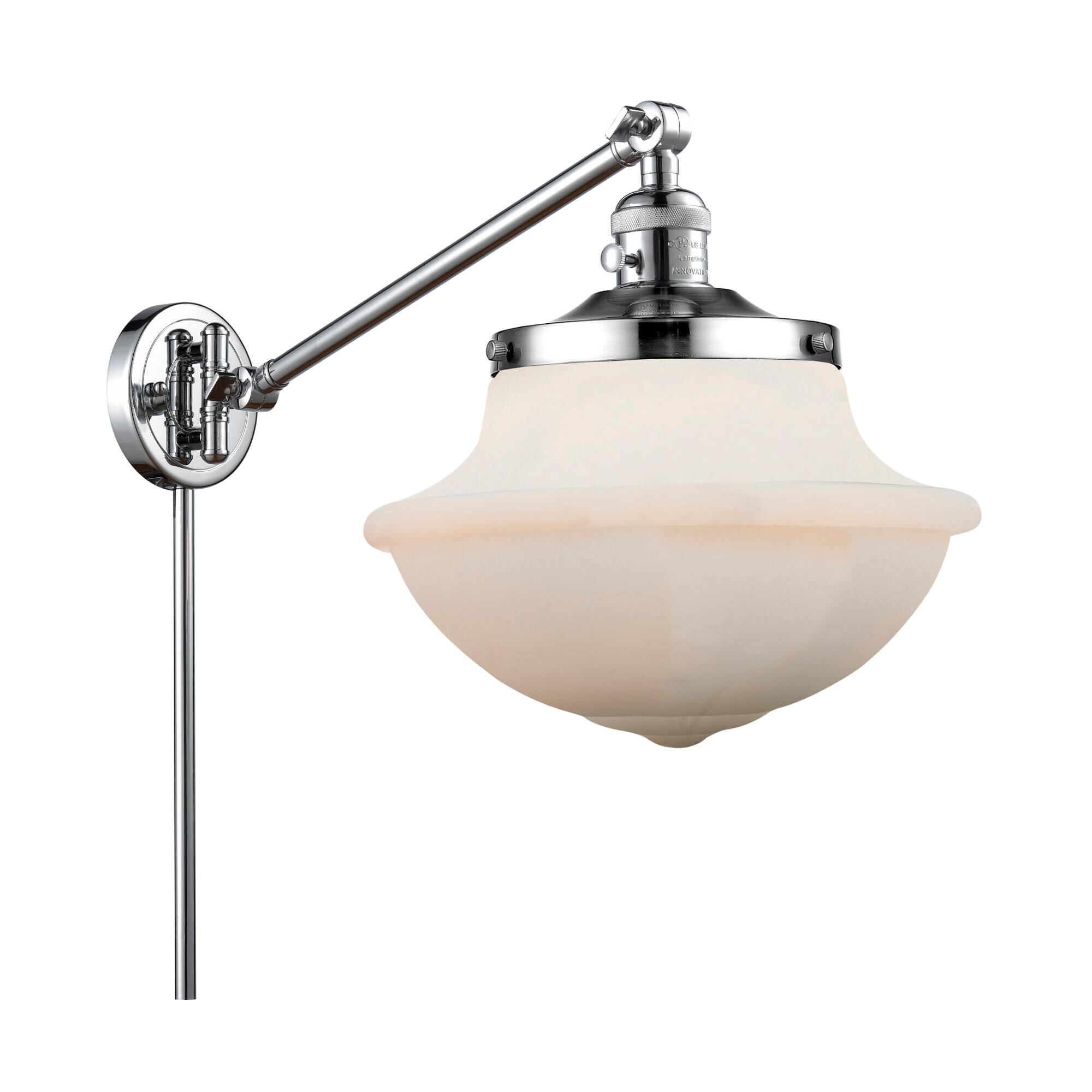 Innovations Lighting Bruno Marashlian Oxford Wall Swing Lamp Oxford - 237-PC-G541 - Traditional