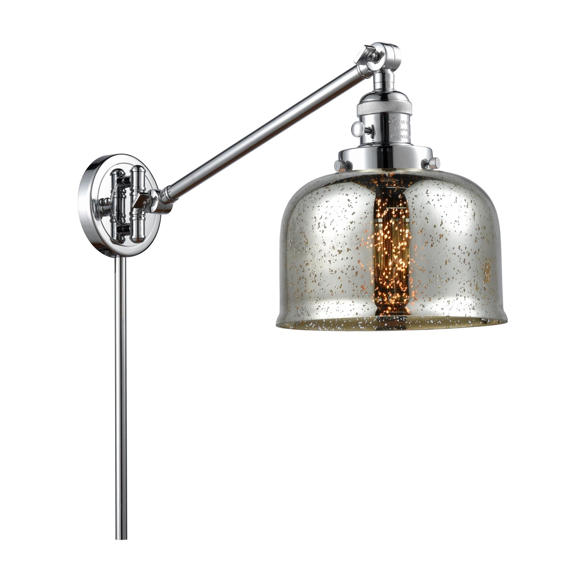Innovations Lighting Bruno Marashlian Large Bell Wall Swing Lamp Large Bell - 237-PC-G78 - Restoration-Vintage