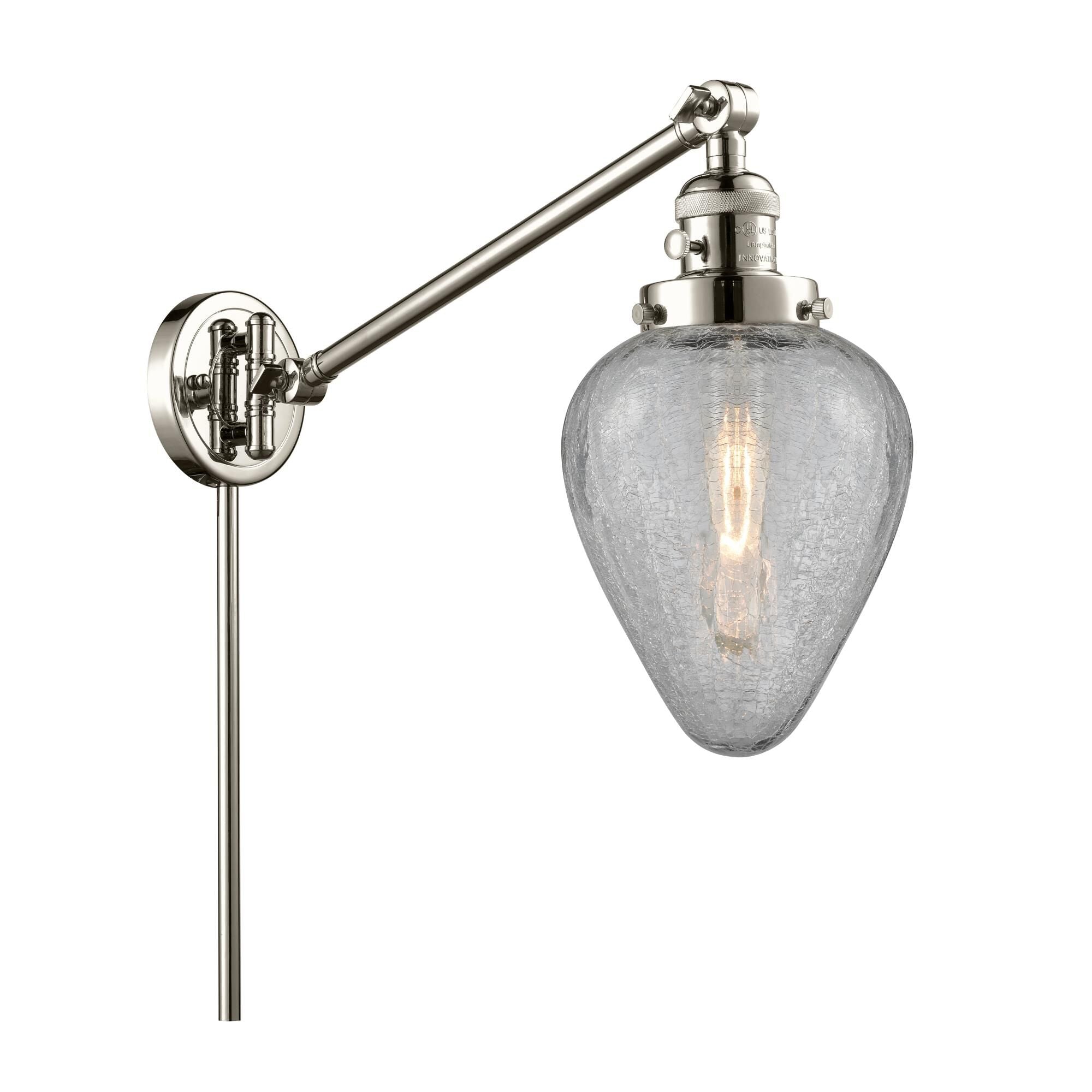 Innovations Lighting Bruno Marashlian Geneseo Wall Swing Lamp Geneseo - 237-PN-G165 - Restoration-Vintage