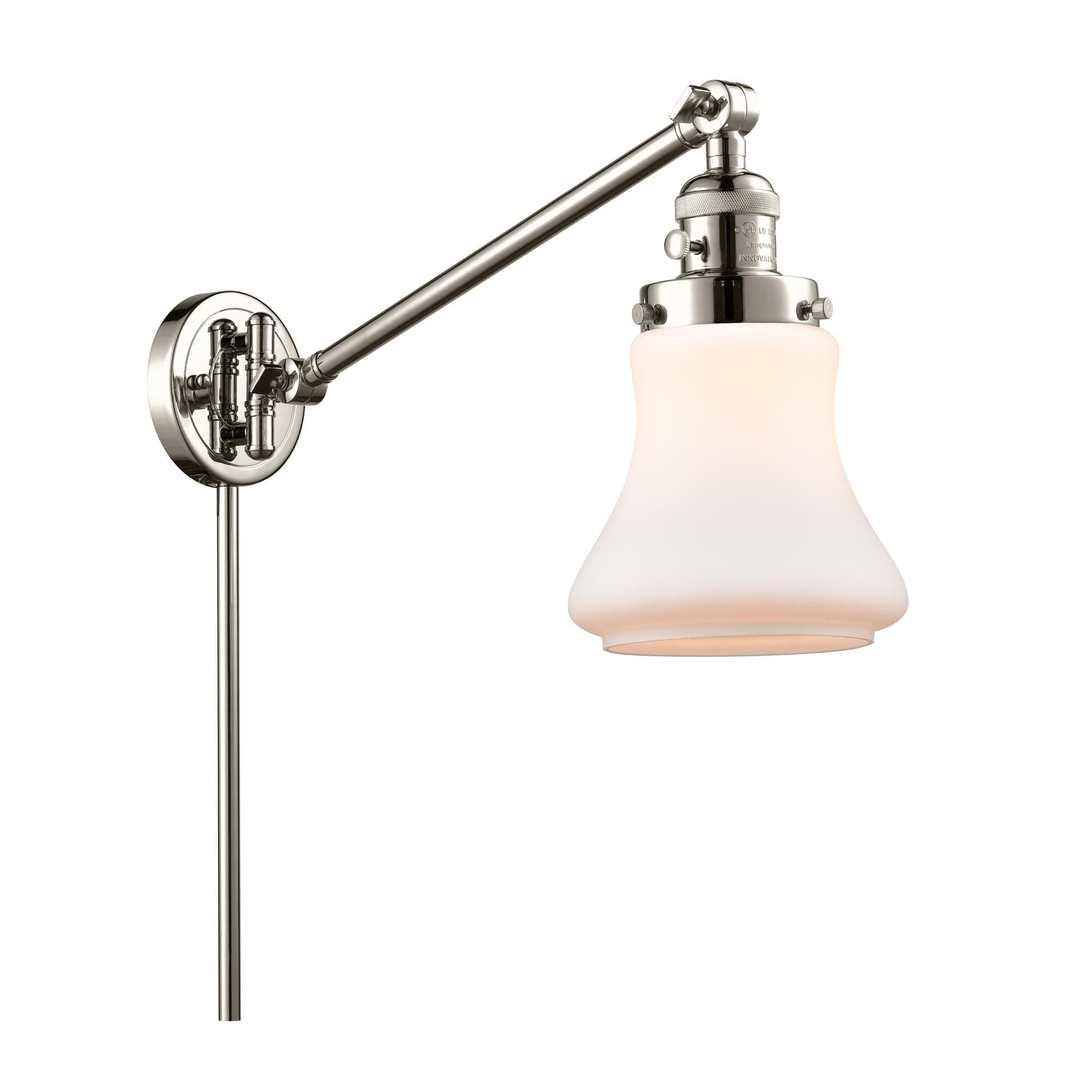 Innovations Lighting Bruno Marashlian Bellmont LED Wall Swing Lamp Bellmont - 237-PN-G191 - Restoration-Vintage
