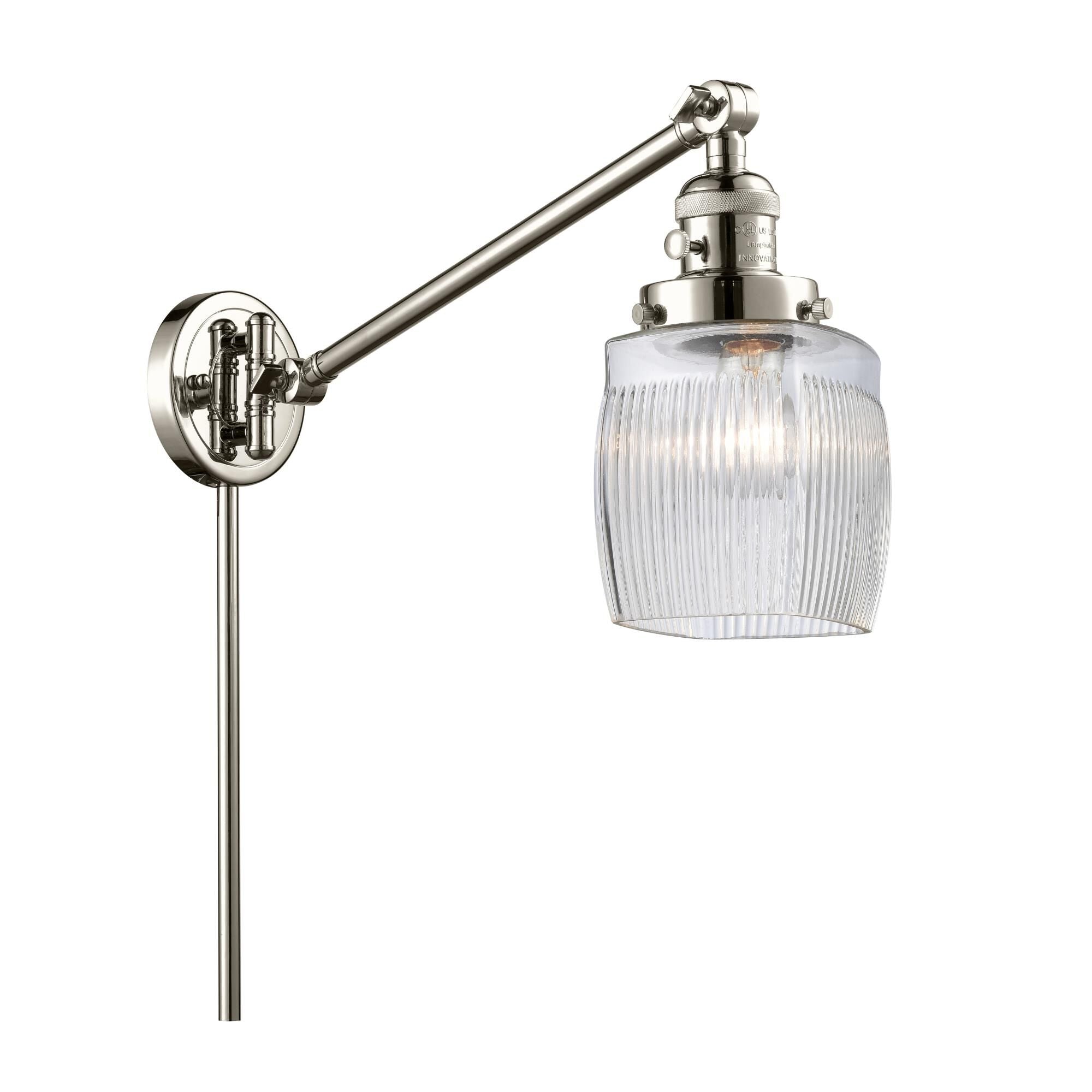 Innovations Lighting Bruno Marashlian Colton Wall Swing Lamp Colton - 237-PN-G302 - Restoration-Vintage
