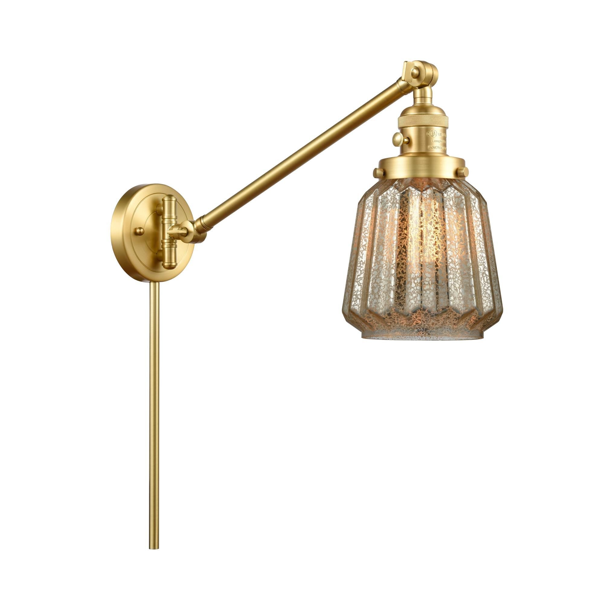 Innovations Lighting Bruno Marashlian Chatham Wall Swing Lamp Chatham - 237-SG-G146 - Restoration-Vintage