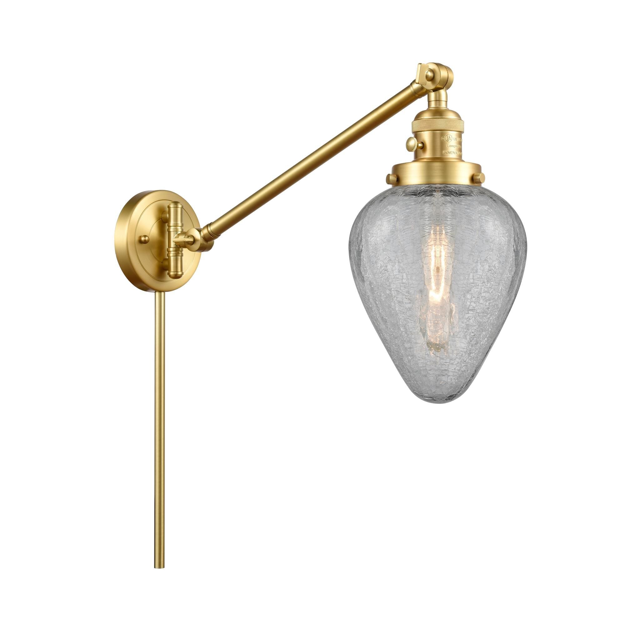 Innovations Lighting Bruno Marashlian Geneseo Wall Swing Lamp Geneseo - 237-SG-G165 - Nautical
