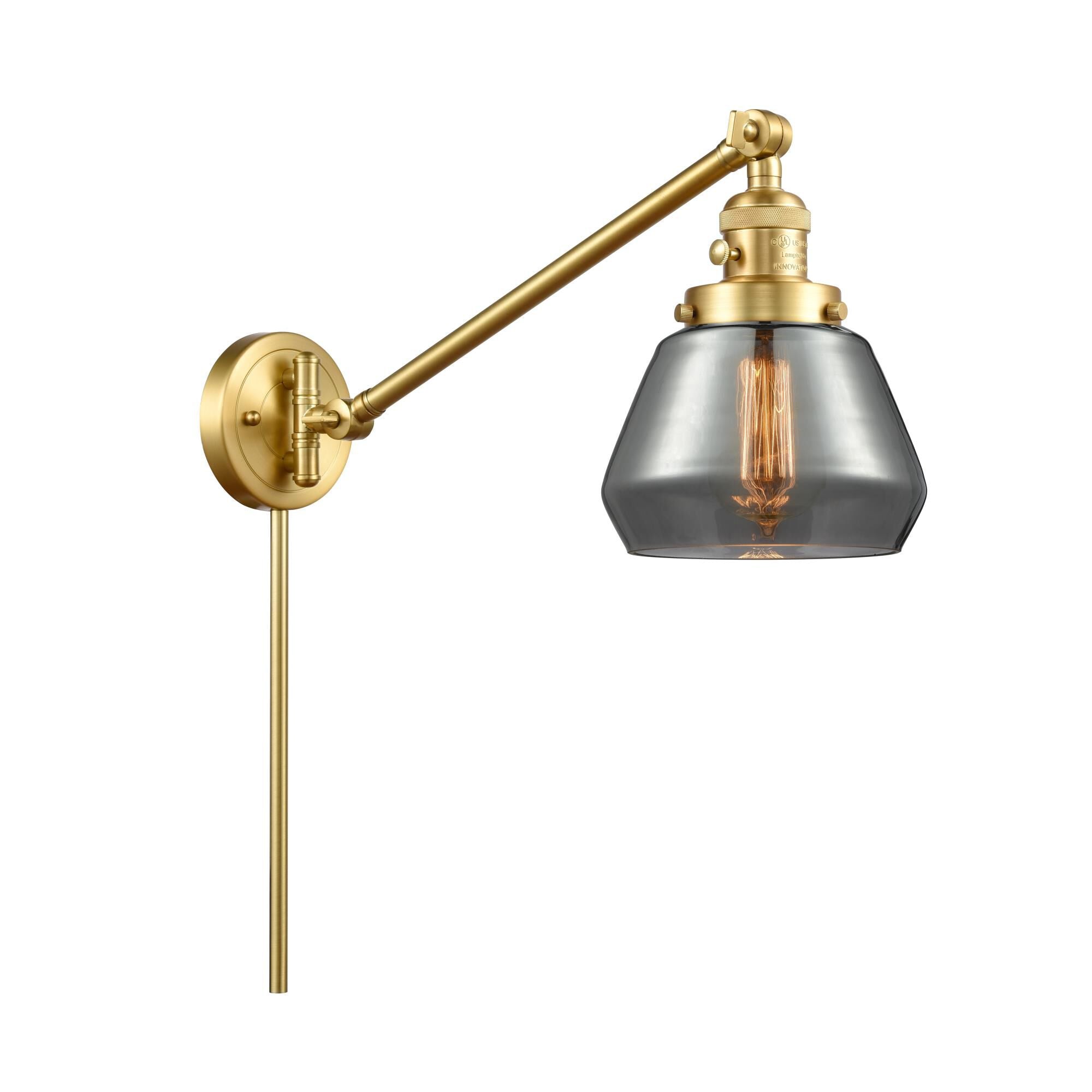 Innovations Lighting Bruno Marashlian Fulton Wall Swing Lamp Fulton - 237-SG-G173 - Restoration-Vintage