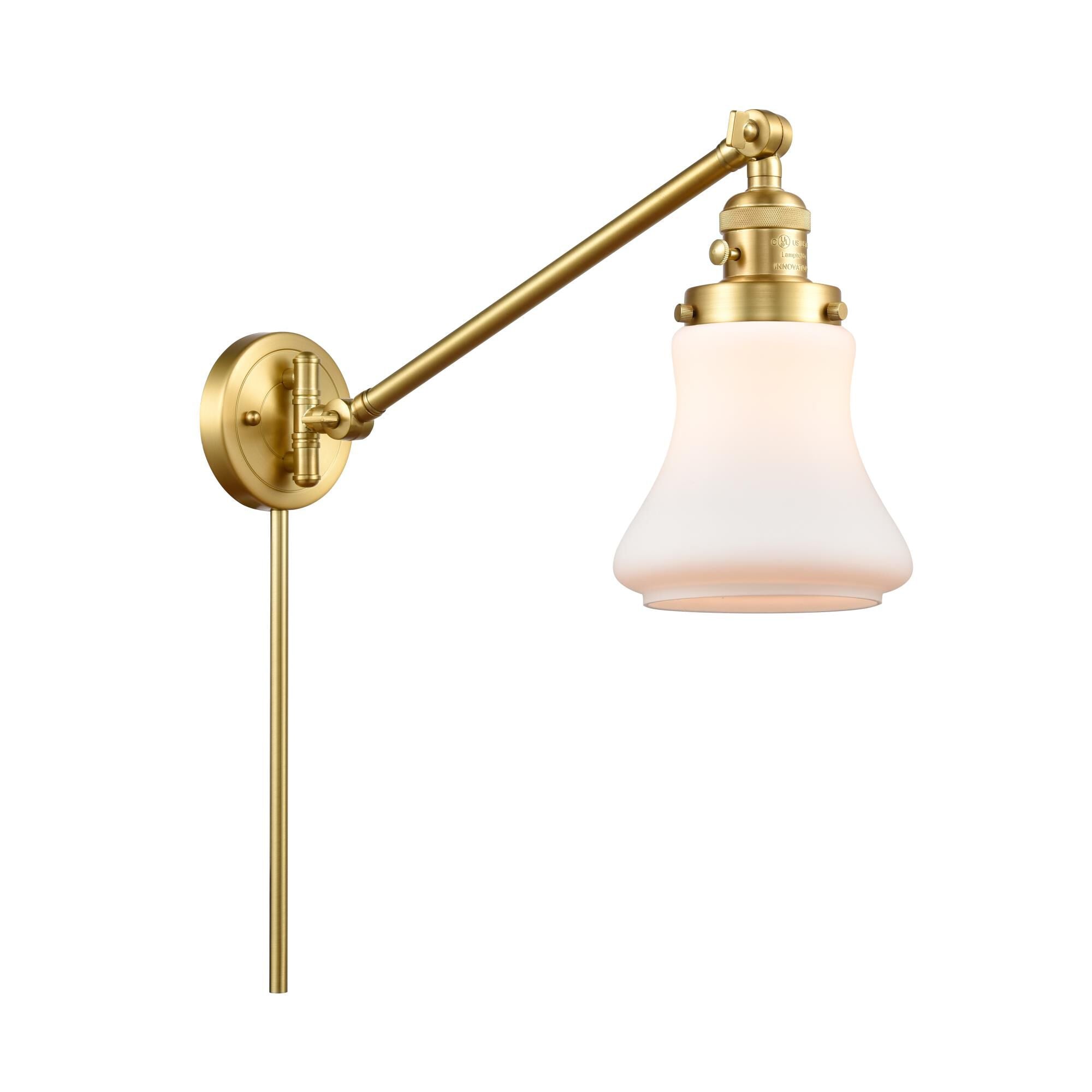 Innovations Lighting Bruno Marashlian Bellmont Wall Swing Lamp Bellmont - 237-SG-G191 - Nautical