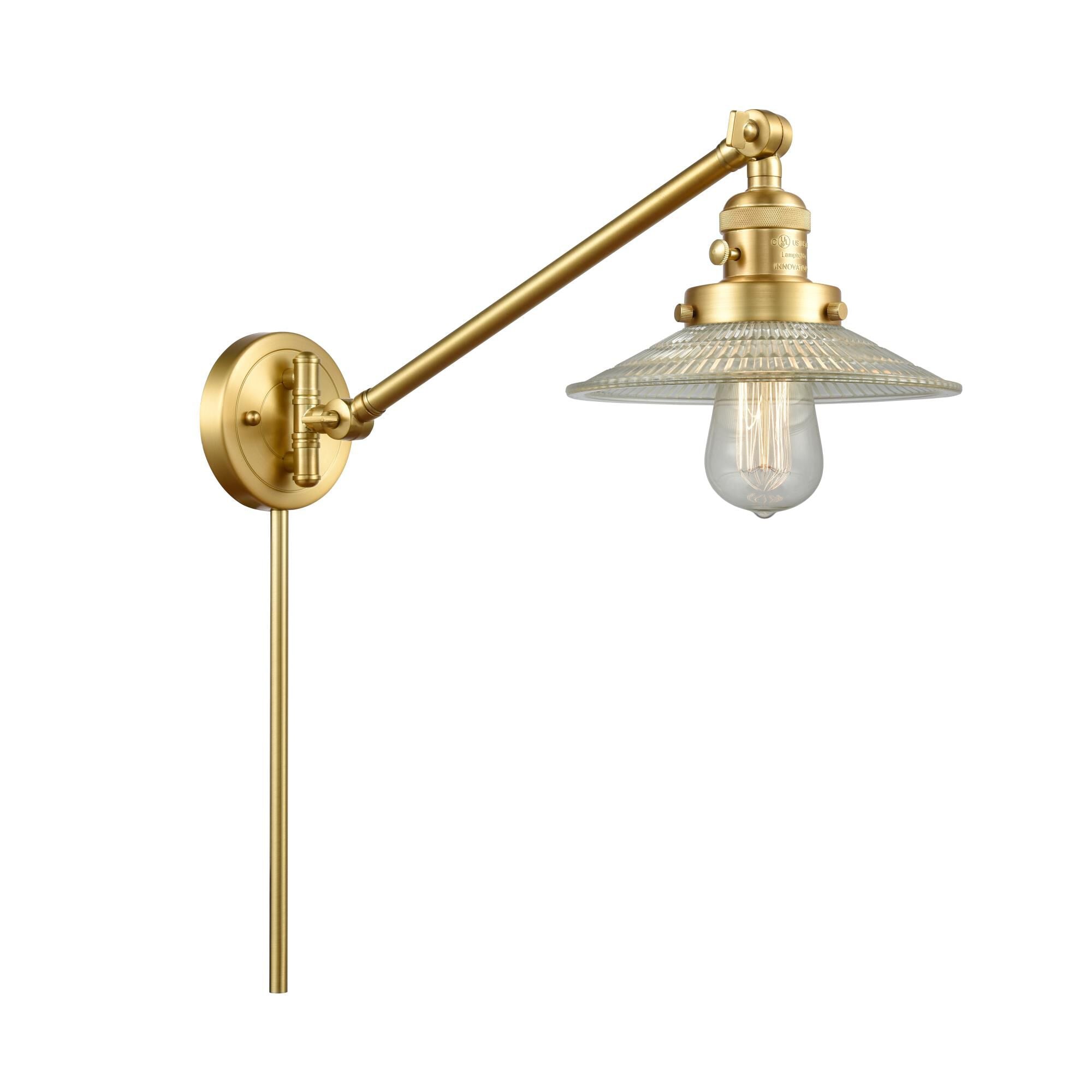 Innovations Lighting Bruno Marashlian Halophane LED Wall Swing Lamp Halophane - 237-SG-G2 - Restoration-Vintage