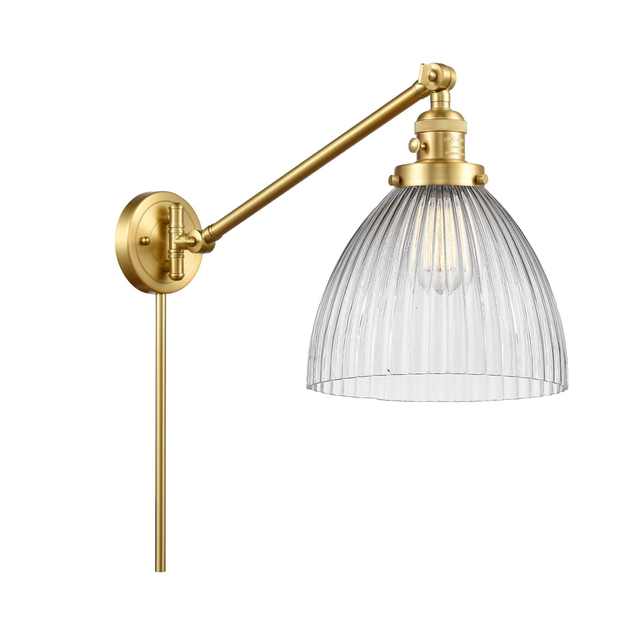 Innovations Lighting Bruno Marashlian Seneca Falls Wall Swing Lamp Seneca Falls - 237-SG-G222 - Industrial