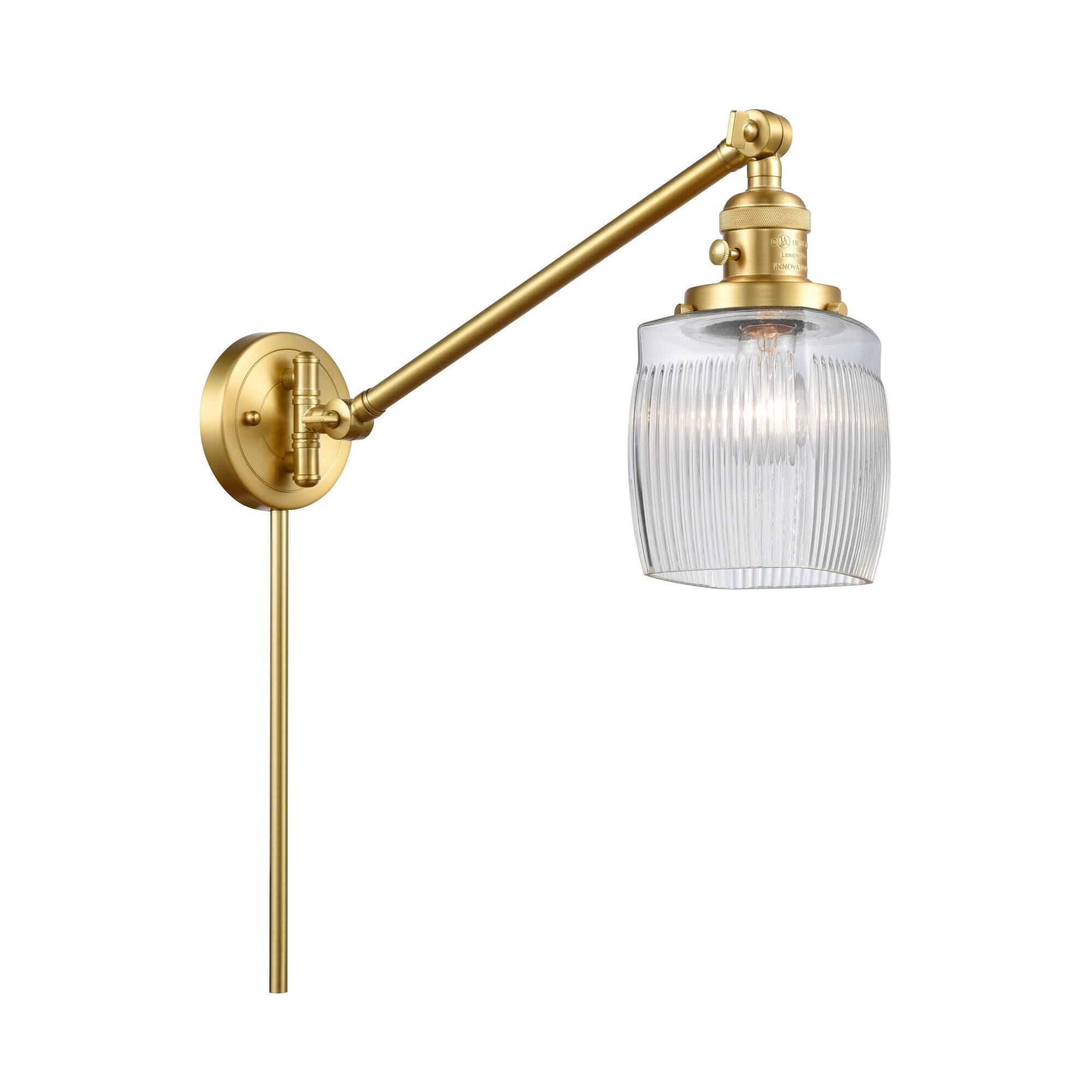 Innovations Lighting Bruno Marashlian Colton Wall Swing Lamp Colton - 237-SG-G302 - Nautical