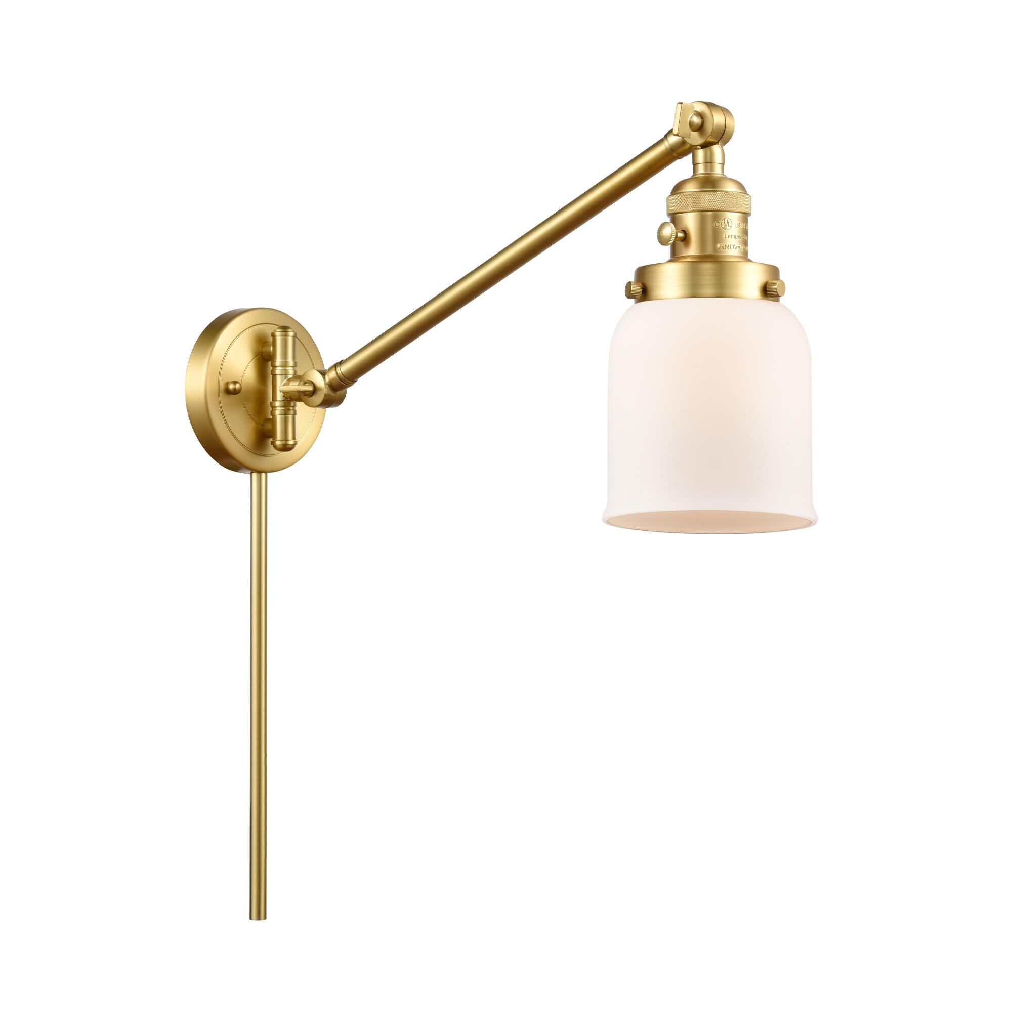 Innovations Lighting Bruno Marashlian Small Bell Wall Swing Lamp Small Bell - 237-SG-G51 - Restoration-Vintage