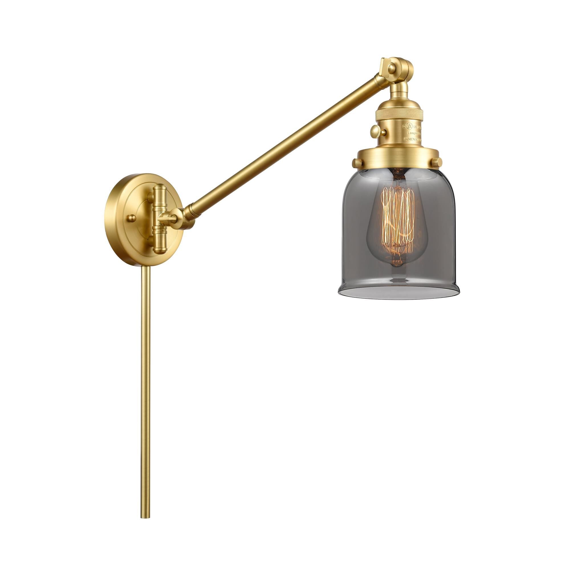 Innovations Lighting Bruno Marashlian Small Bell Wall Swing Lamp Small Bell - 237-SG-G53 - Restoration-Vintage
