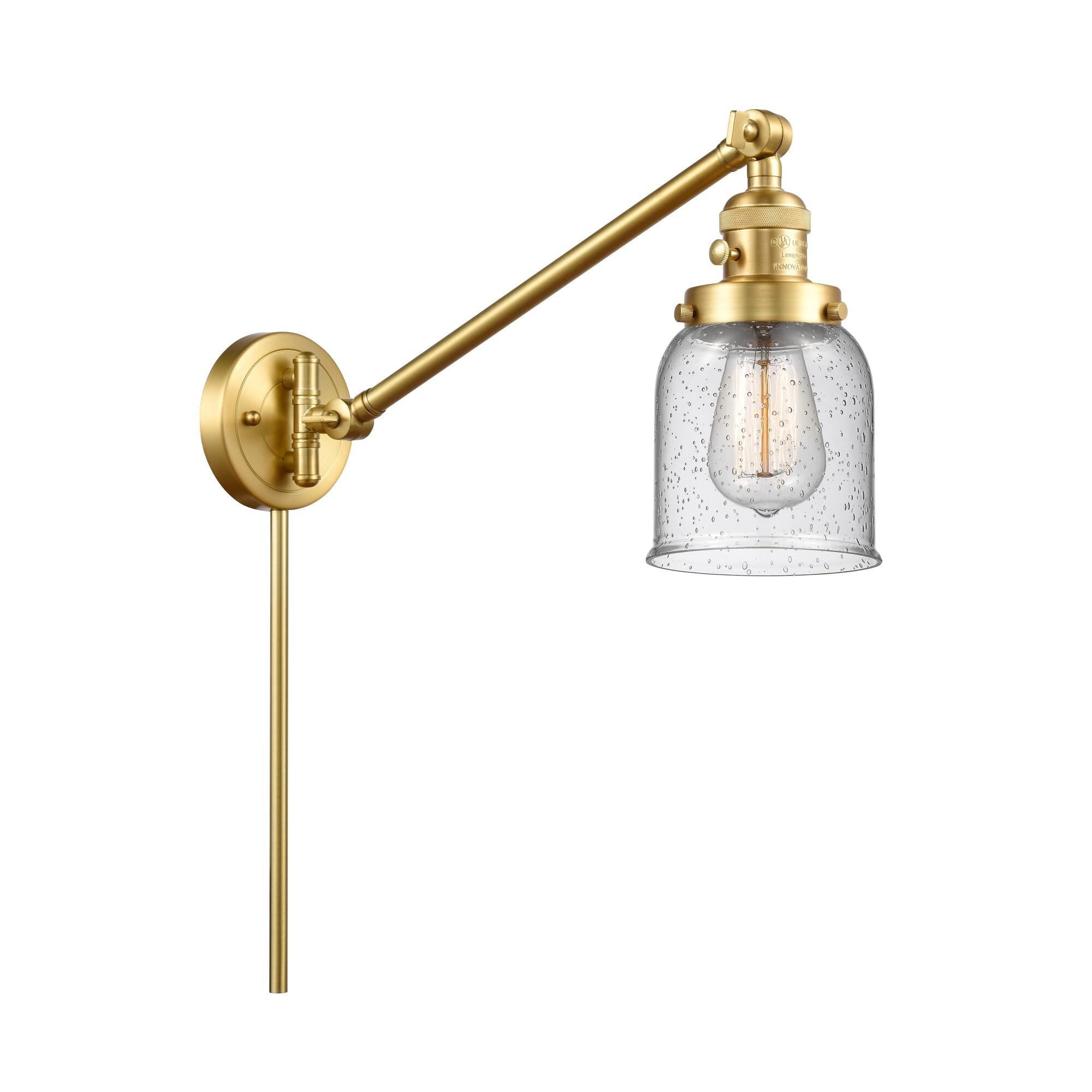 Innovations Lighting Bruno Marashlian Small Bell Wall Swing Lamp Small Bell - 237-SG-G54 - Restoration-Vintage