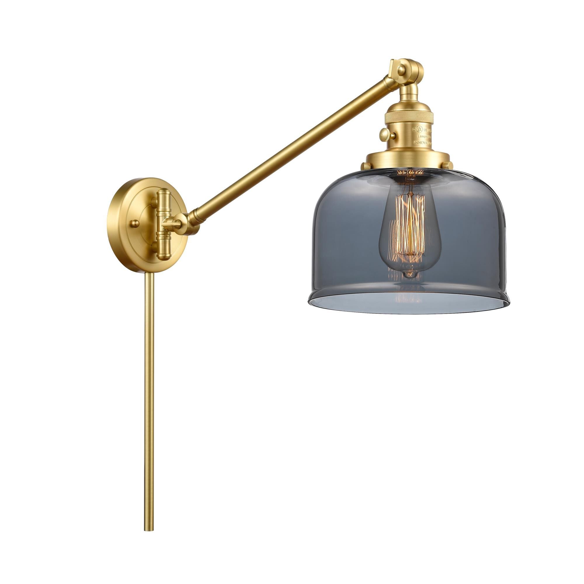 Innovations Lighting Bruno Marashlian Large Bell Wall Swing Lamp Large Bell - 237-SG-G73 - Restoration-Vintage