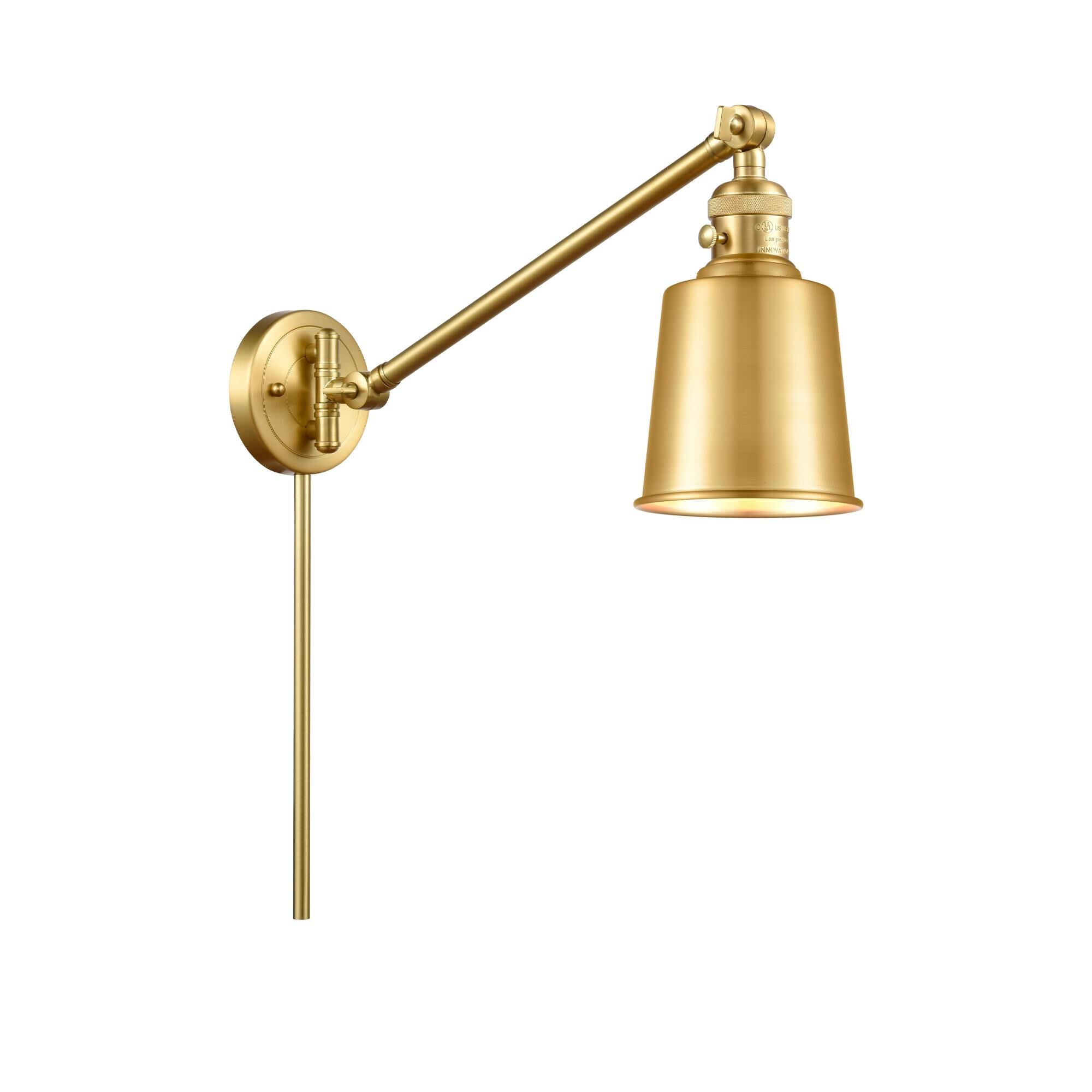 Innovations Lighting Bruno Marashlian Addison Wall Swing Lamp Addison - 237-SG-M9-SG - Nautical