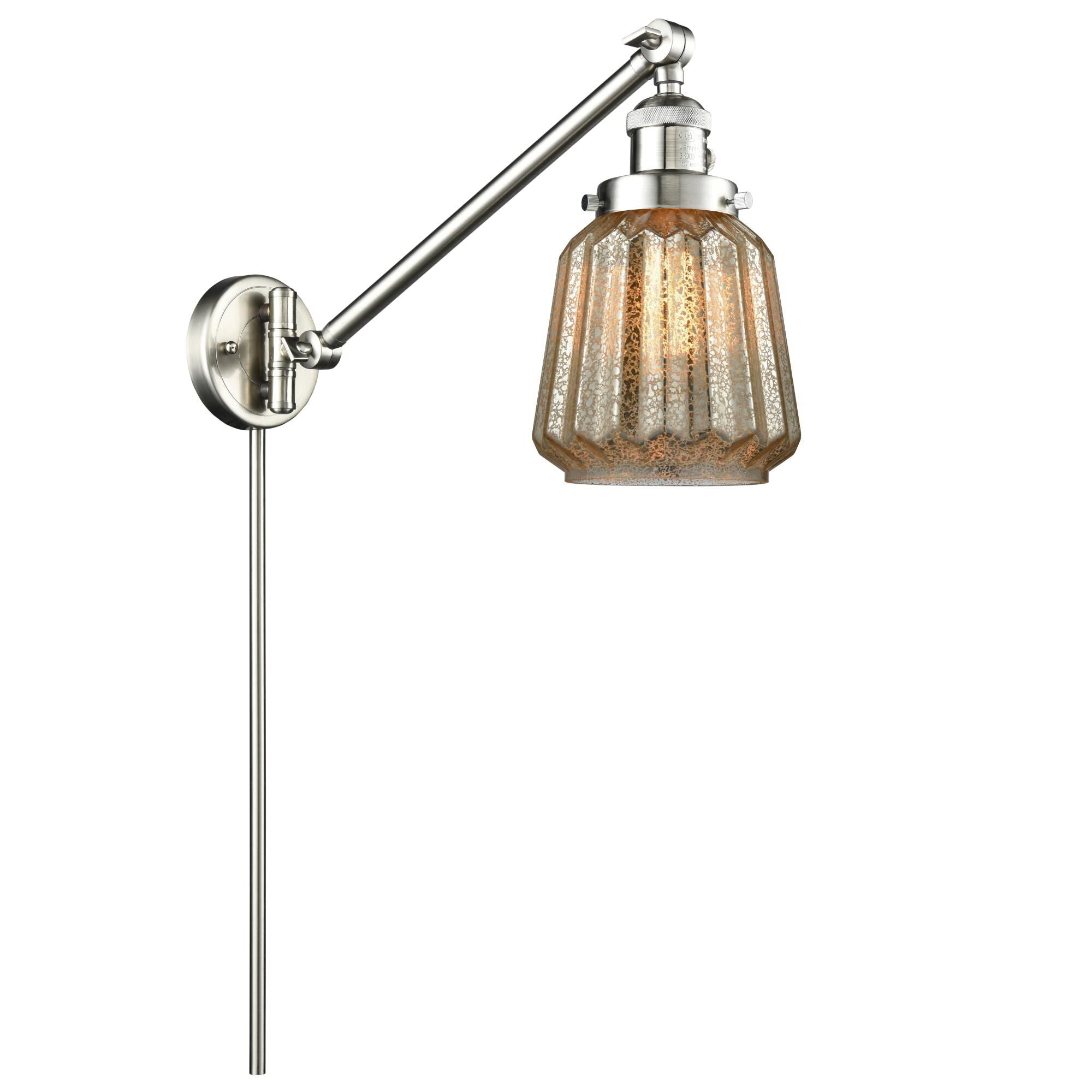 Innovations Lighting Bruno Marashlian Chatham Wall Swing Lamp Chatham - 237-SN-G146 - Restoration-Vintage