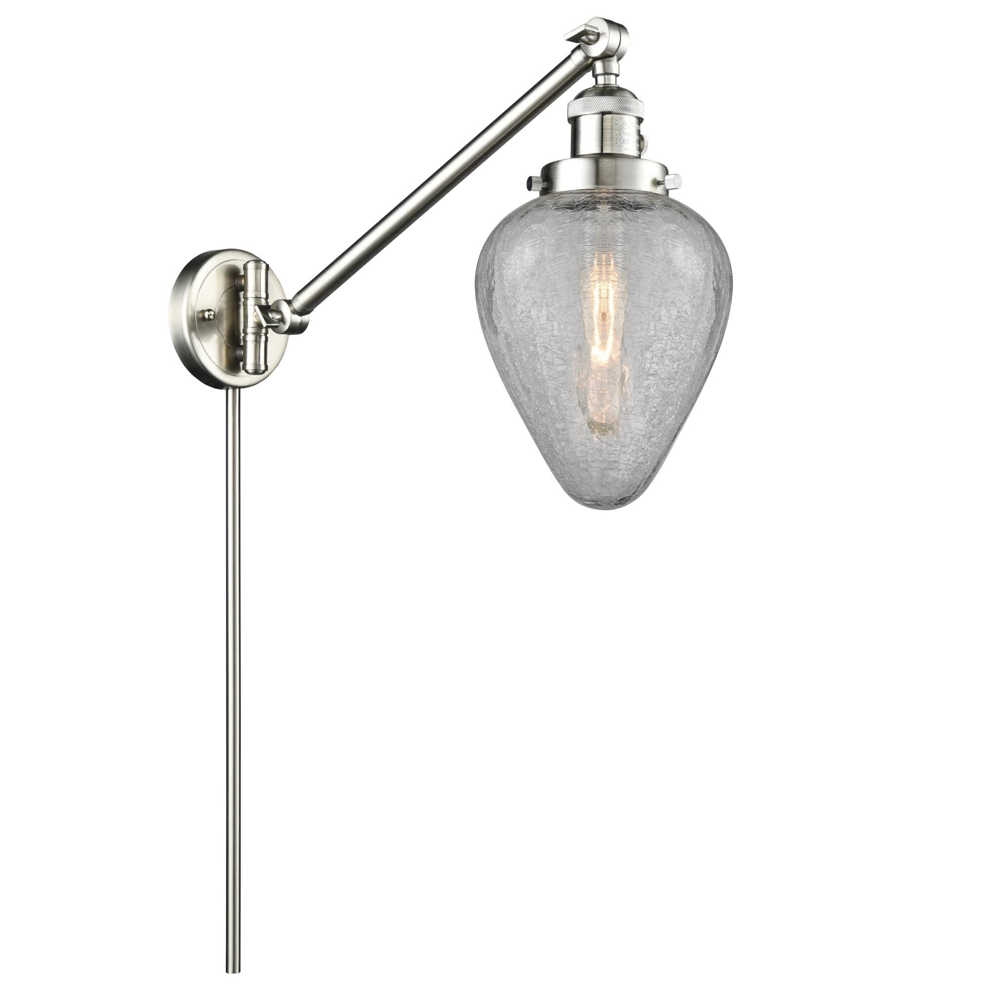 Innovations Lighting Bruno Marashlian Geneseo Wall Swing Lamp Geneseo - 237-SN-G165 - Restoration-Vintage