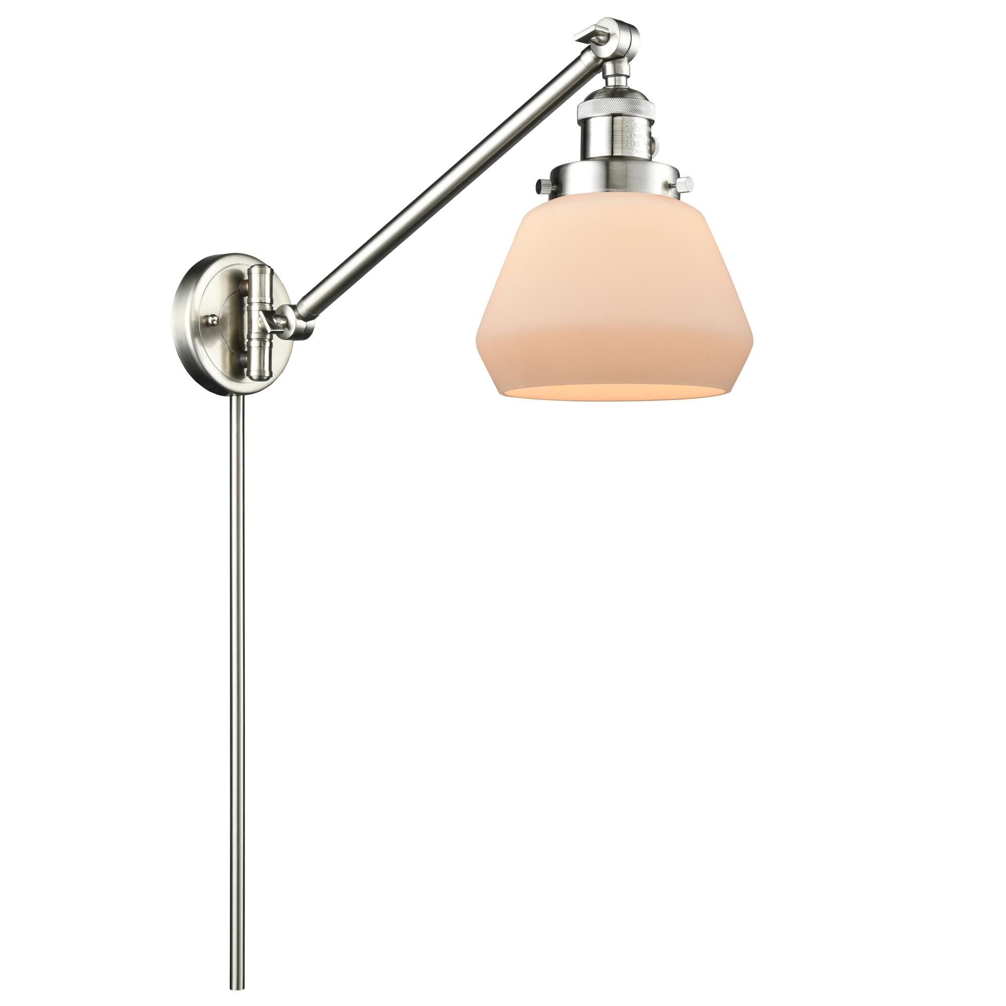 Innovations Lighting Bruno Marashlian Fulton Wall Swing Lamp Fulton - 237-SN-G171 - Restoration-Vintage