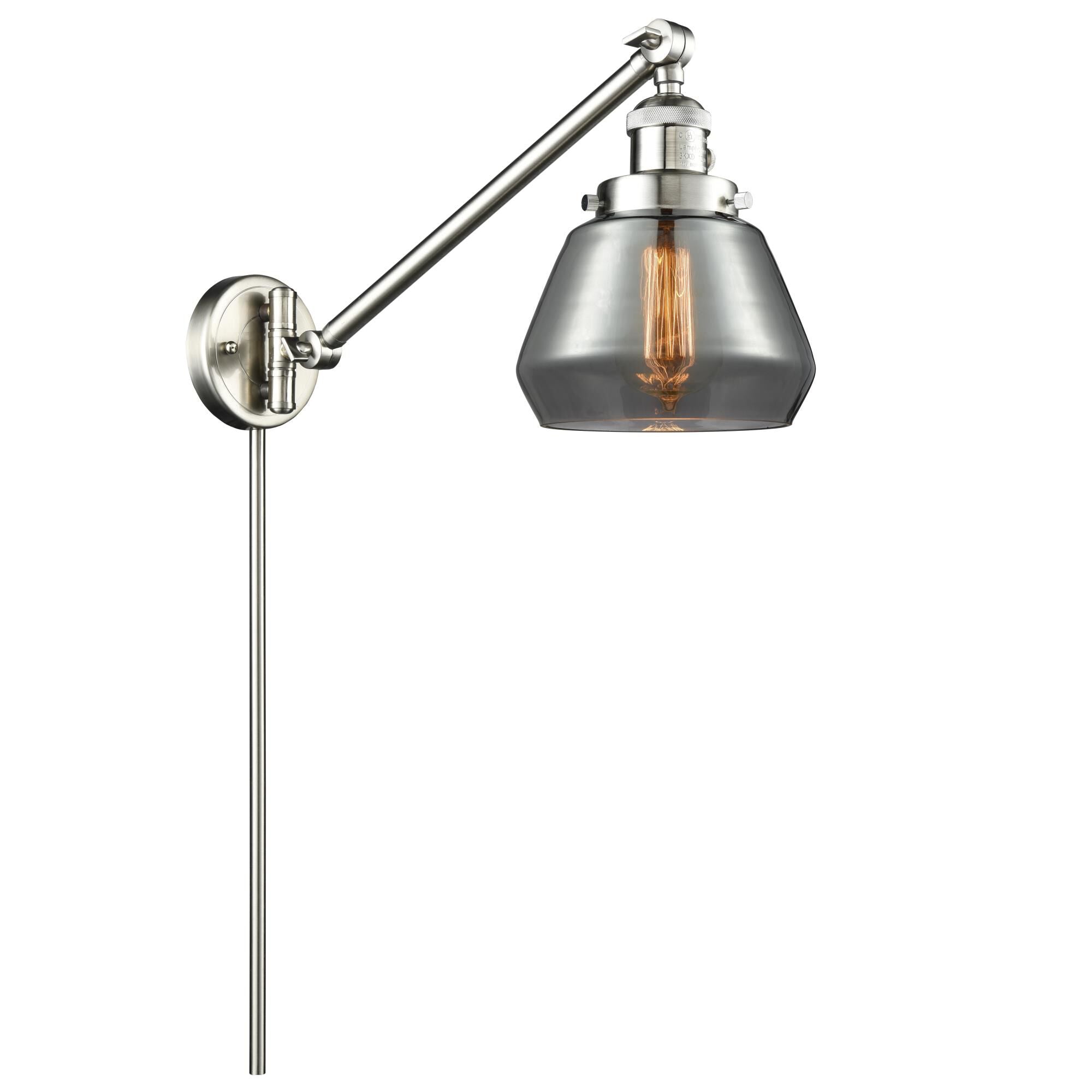 Innovations Lighting Bruno Marashlian Fulton Wall Swing Lamp Fulton - 237-SN-G173 - Restoration-Vintage
