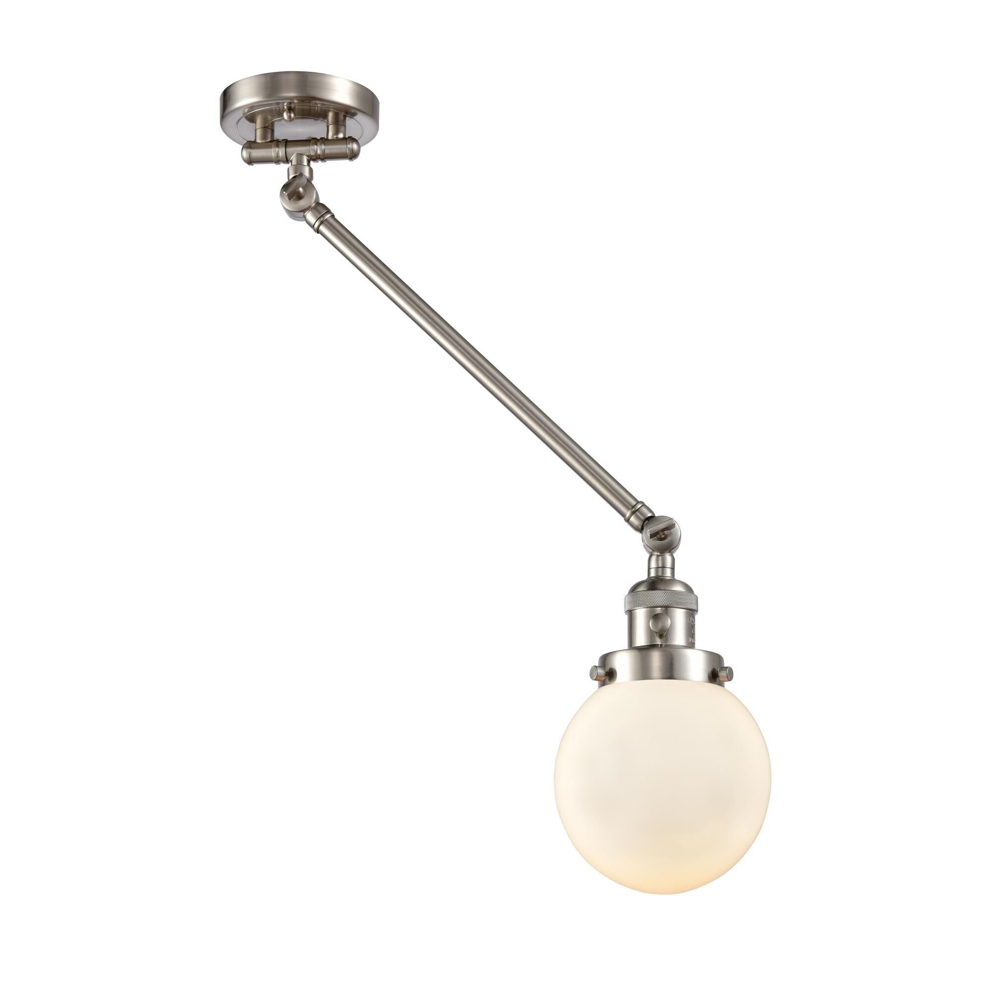 Innovations Lighting Bruno Marashlian Beacon Wall Swing Lamp Beacon - 237-SN-G201-6 - Transitional