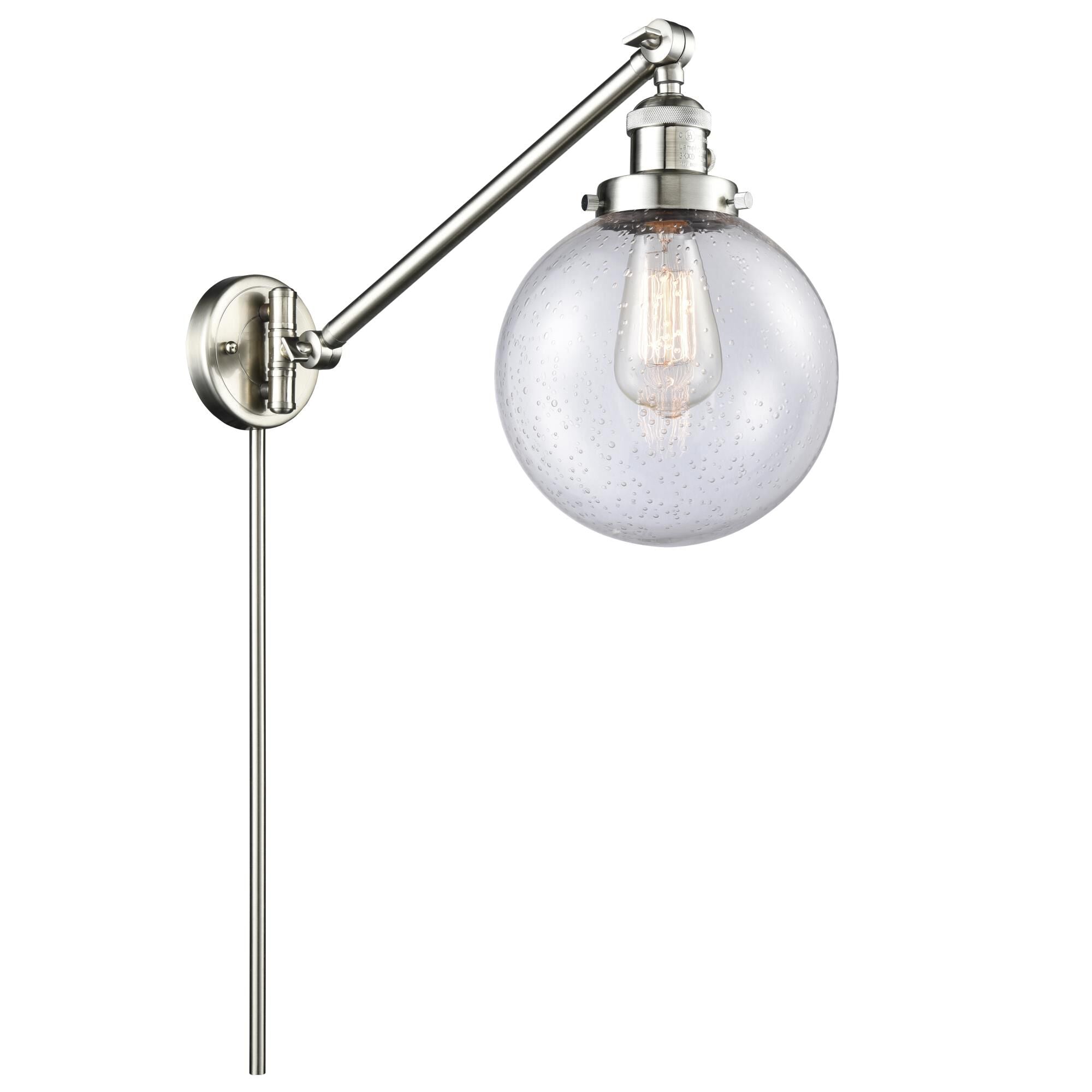 Innovations Lighting Bruno Marashlian Beacon Wall Swing Lamp Beacon - 237-SN-G204-8 - Transitional