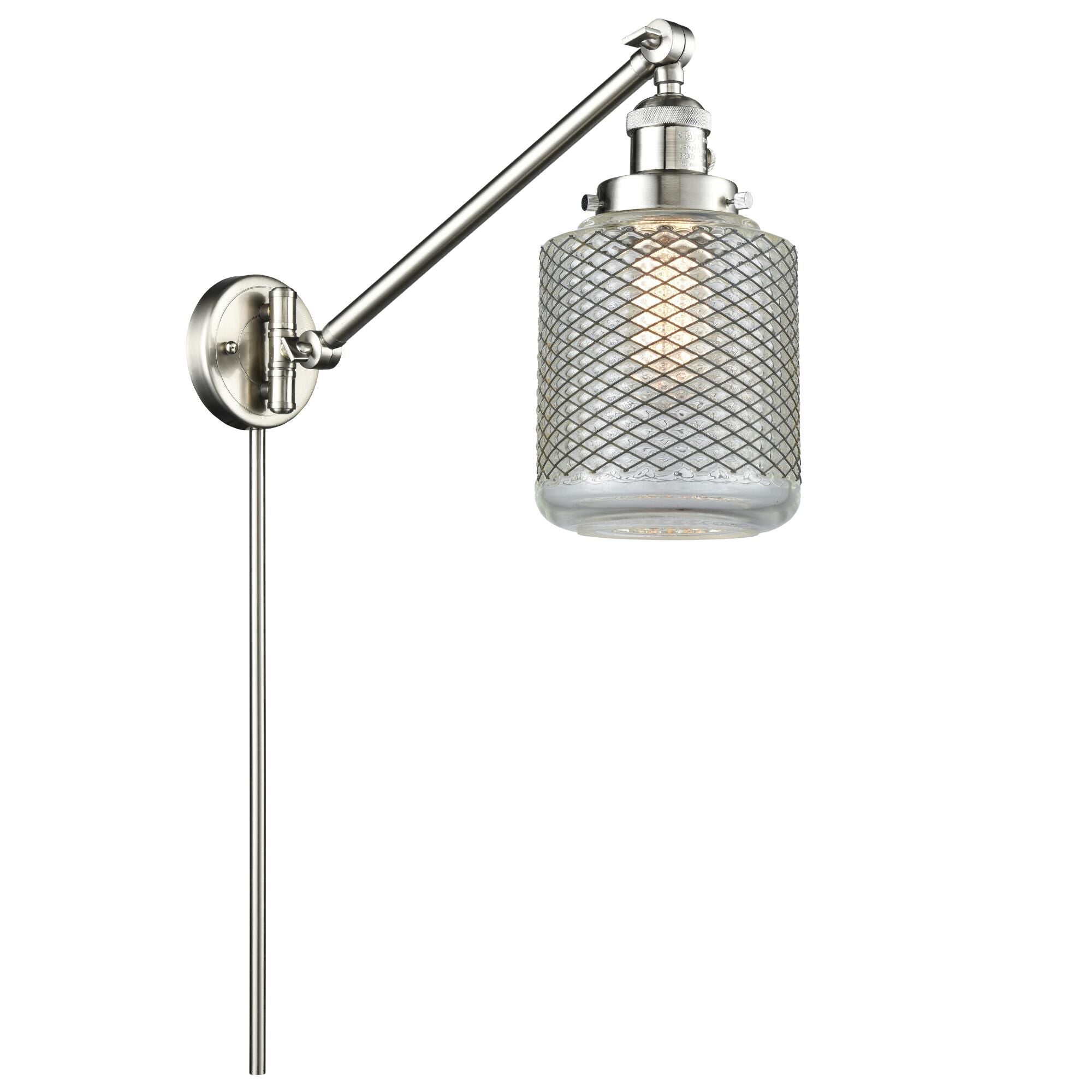 Innovations Lighting Bruno Marashlian Stanton Wall Swing Lamp Stanton - 237-SN-G262 - Restoration-Vintage