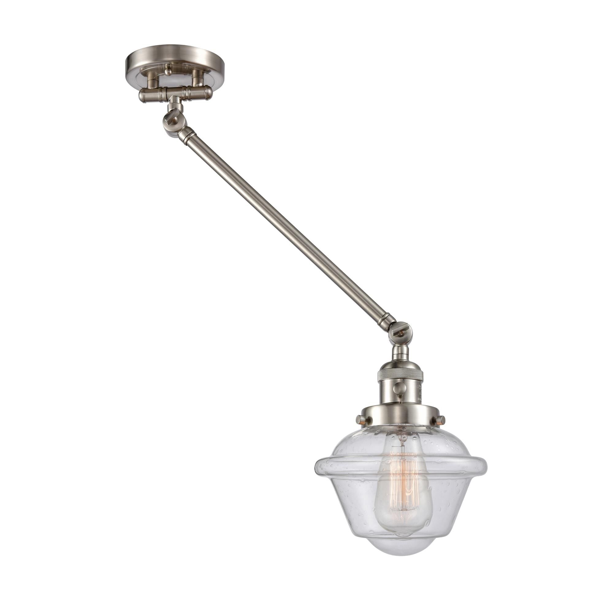 Innovations Lighting Bruno Marashlian Small Oxford Wall Swing Lamp Small Oxford - 237-SN-G534 - Restoration-Vintage