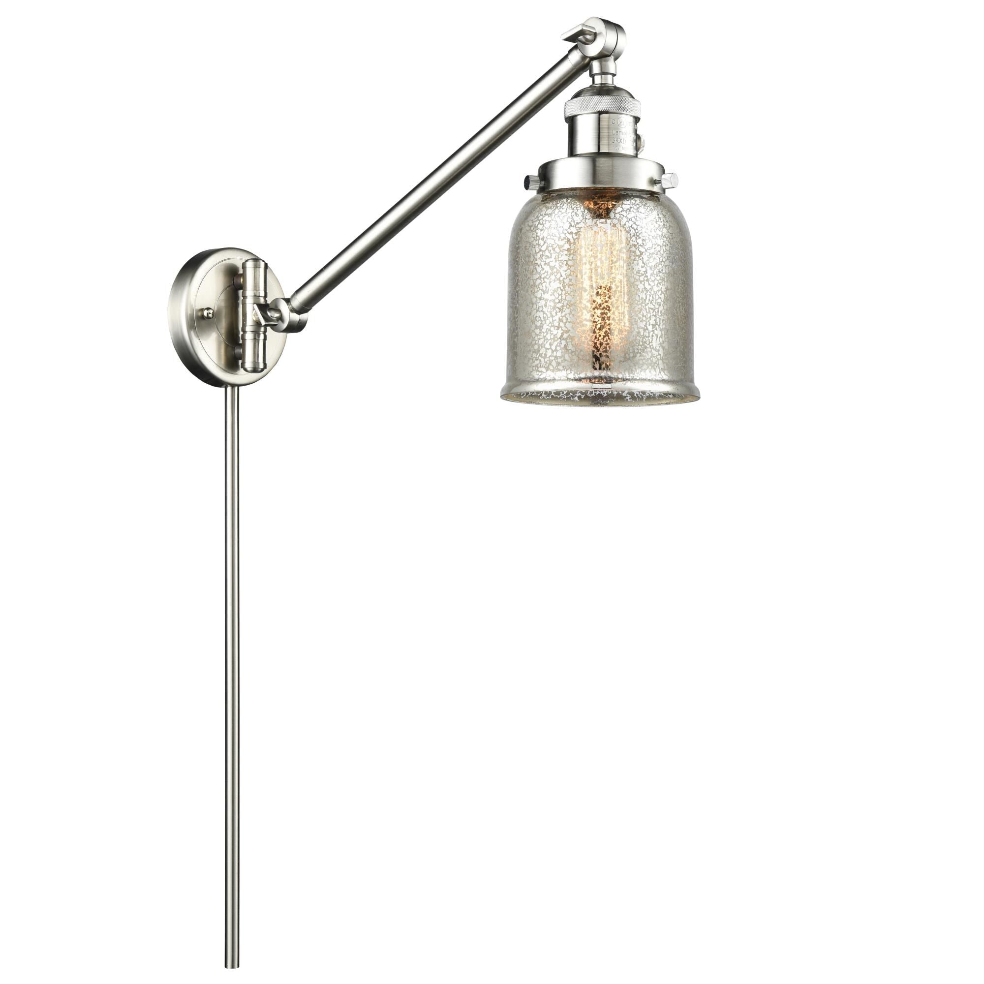 Innovations Lighting Bruno Marashlian Small Bell Wall Swing Lamp Small Bell - 237-SN-G58 - Restoration-Vintage
