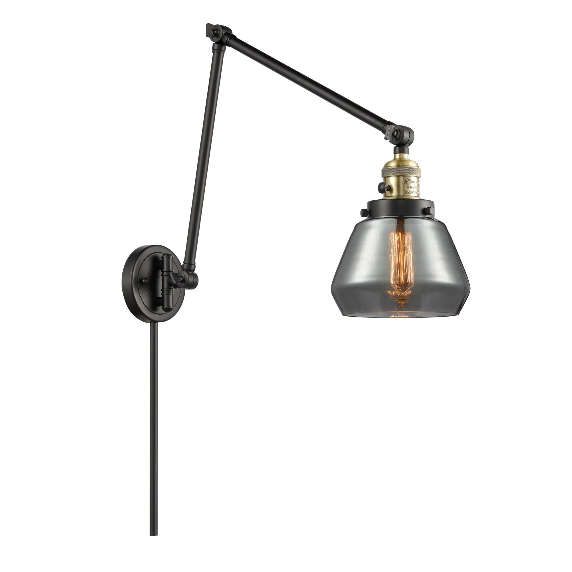 Innovations Lighting Bruno Marashlian Fulton LED Wall Swing Lamp Fulton - 238-BAB-G173 - Restoration-Vintage