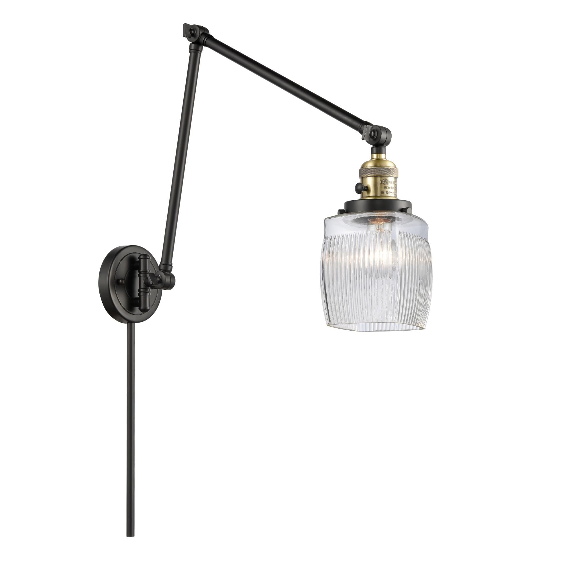 Innovations Lighting Bruno Marashlian Colton Wall Swing Lamp Colton - 238-BAB-G302 - Nautical