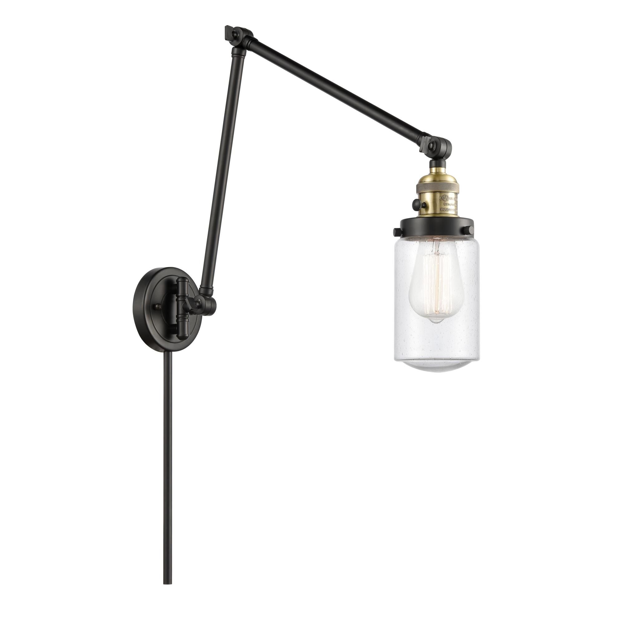 Innovations Lighting Bruno Marashlian Dover Wall Swing Lamp Dover - 238-BAB-G314 - Traditional